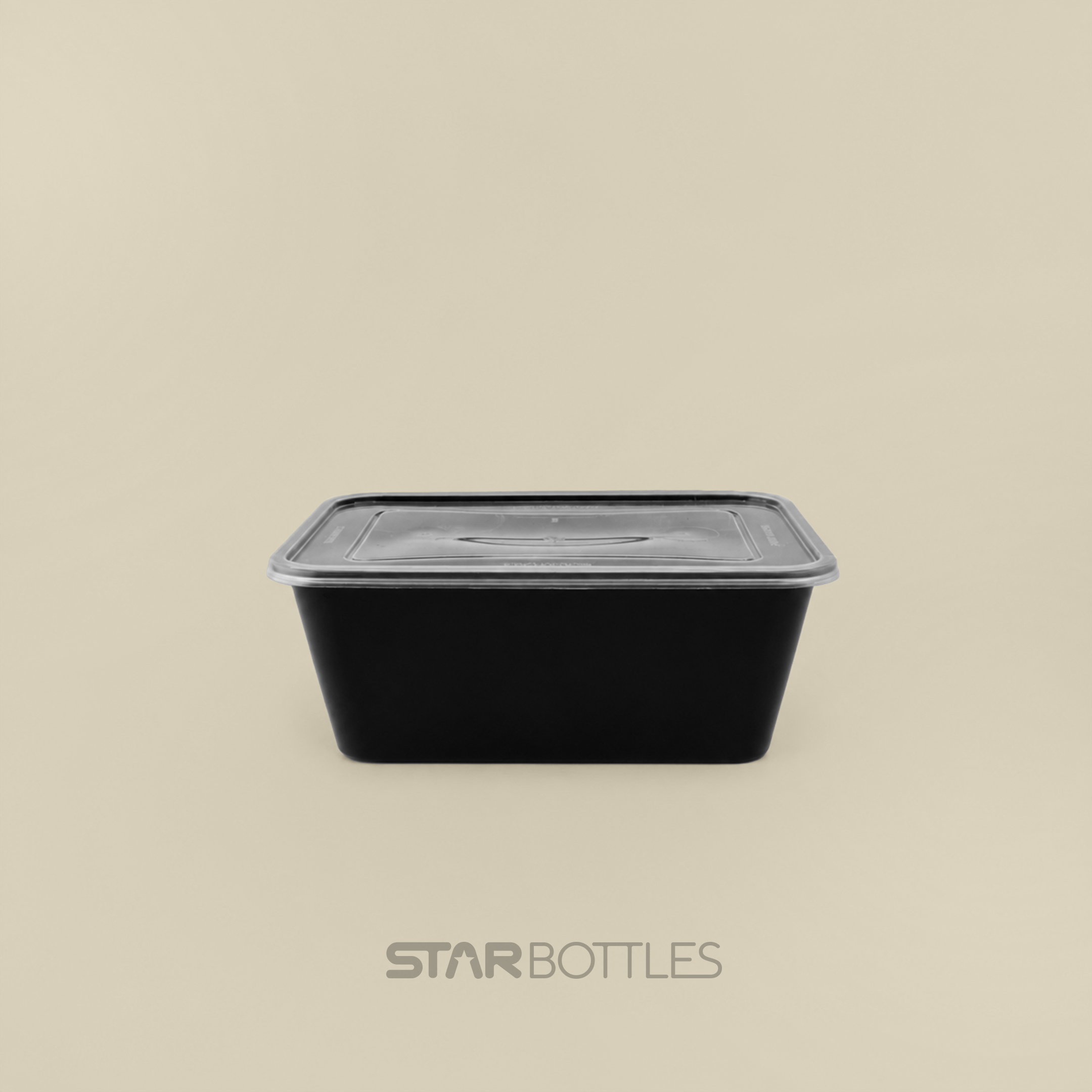1000ML DISPO RECTANGLE BLACK 750/B