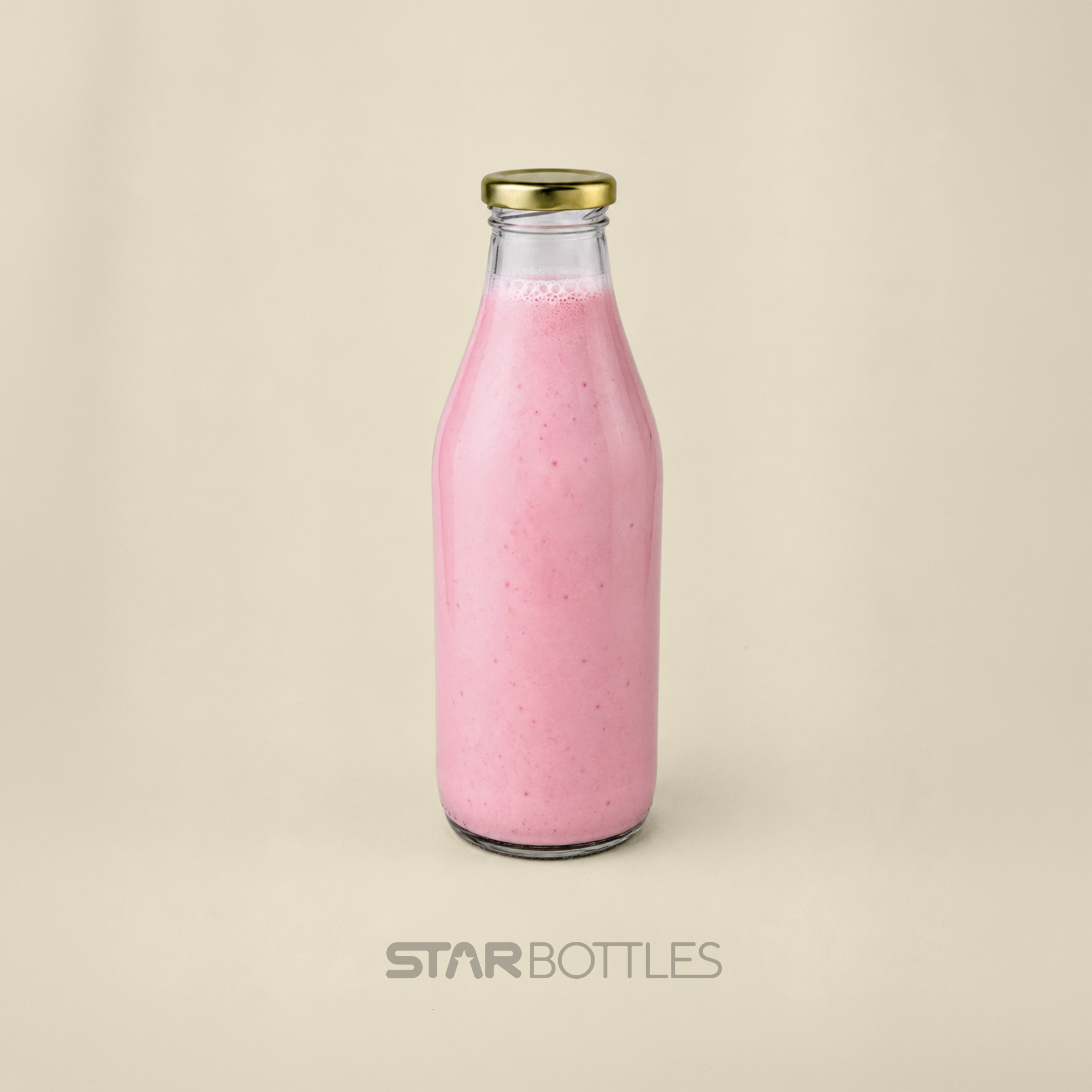 1000 ML MILK GLASS BOTTLE 43 MM