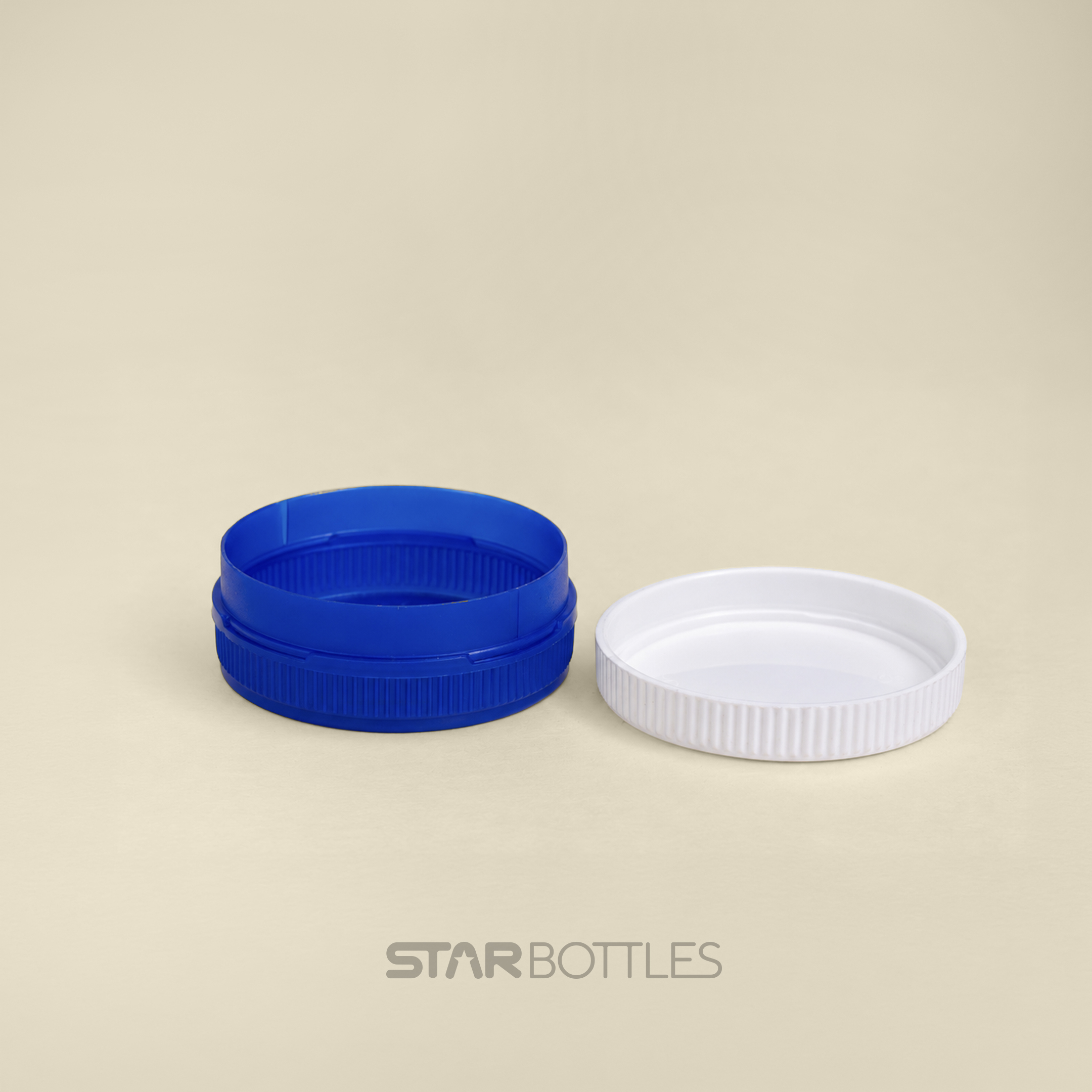 10 GM Flat Balm Jar With Cap B/W 2