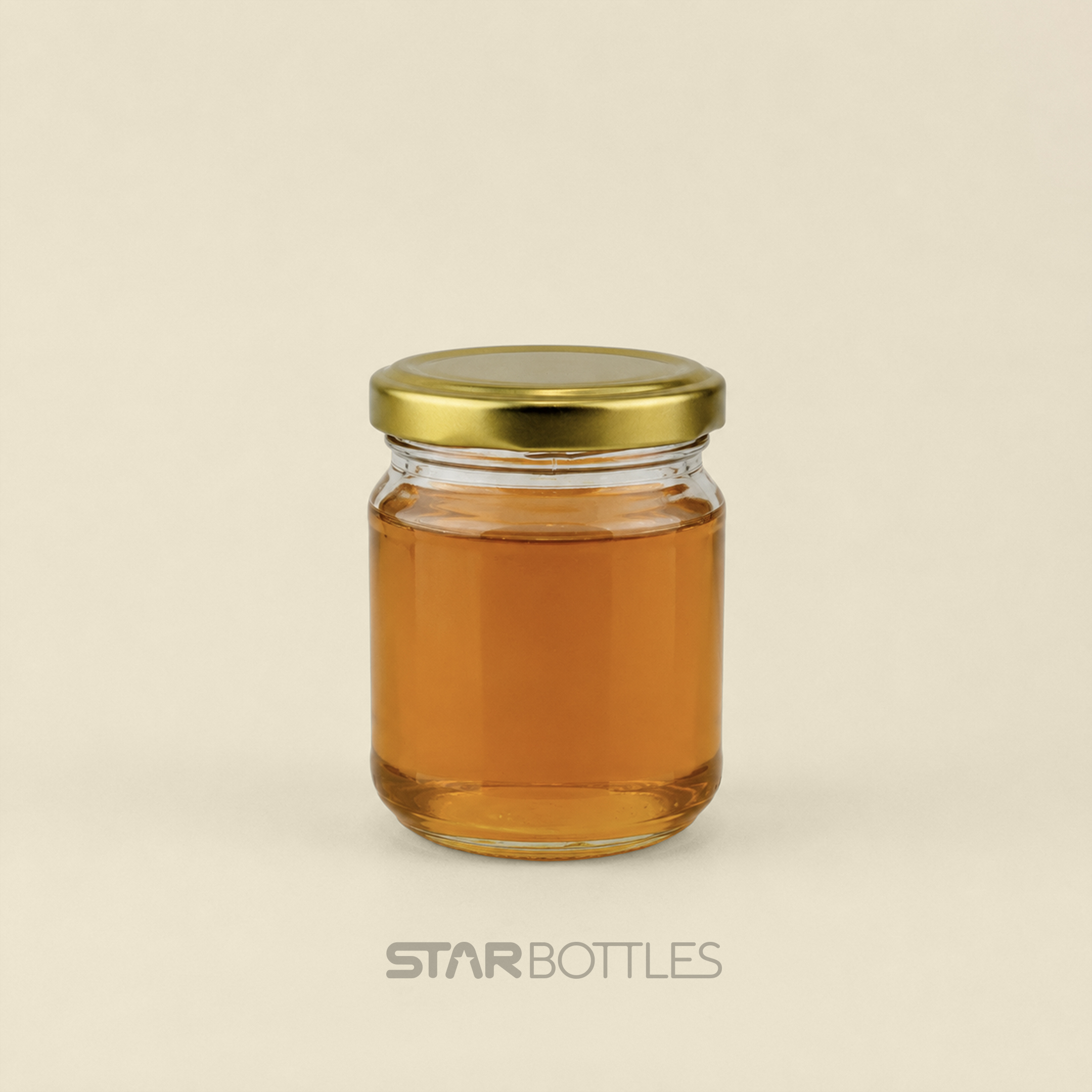 125 ML MASHROOM GLASS JAR 53 MM