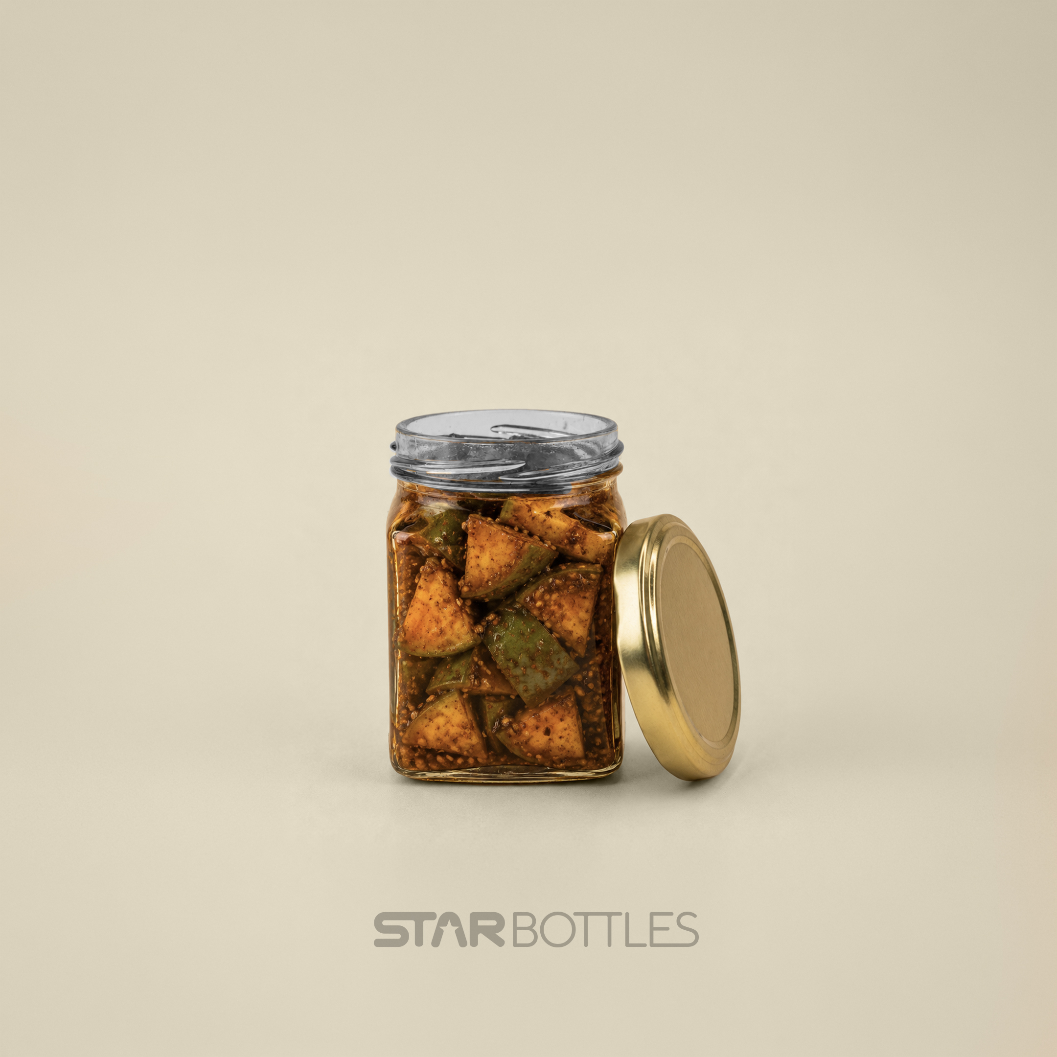 AI - 200 ML ITC Square Jar 72 N 2