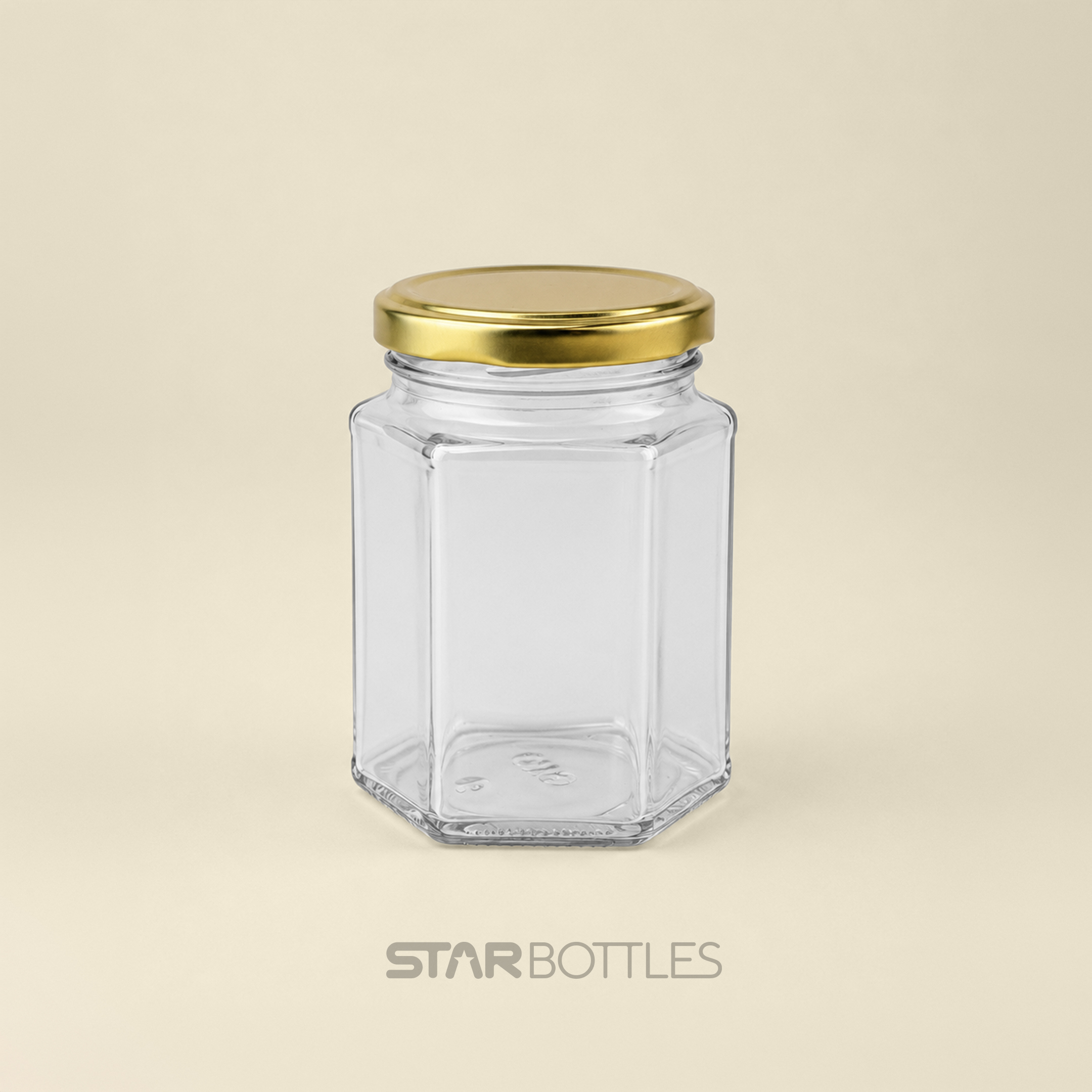 AI - 250 GM HEXAGONAL JAR 35/BOX 3