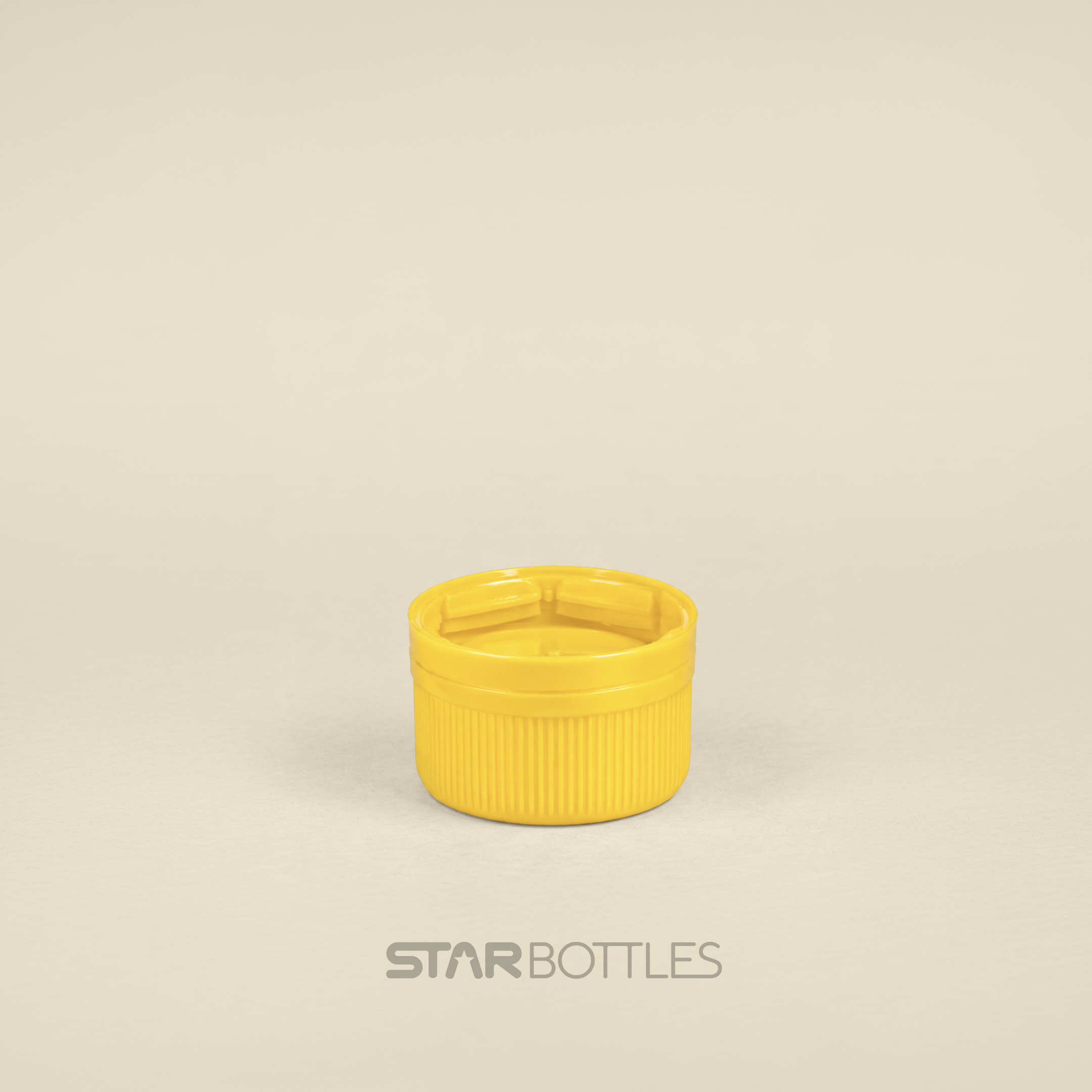VP - 25 MM PET Lock Cap With Wad Yellow 2