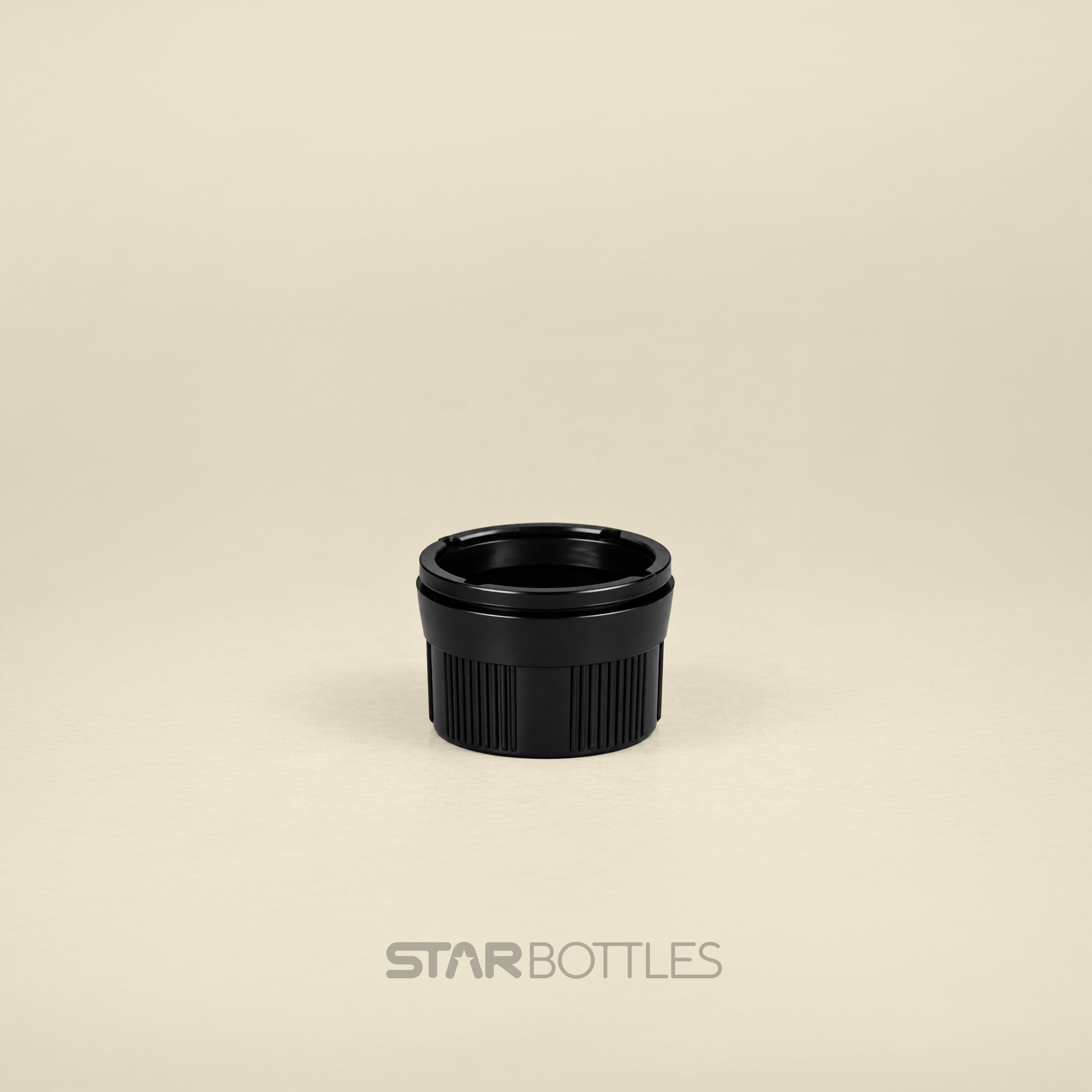 VPL - 25 MM Two Piece Cap (VPL) Black 5000/Box 2