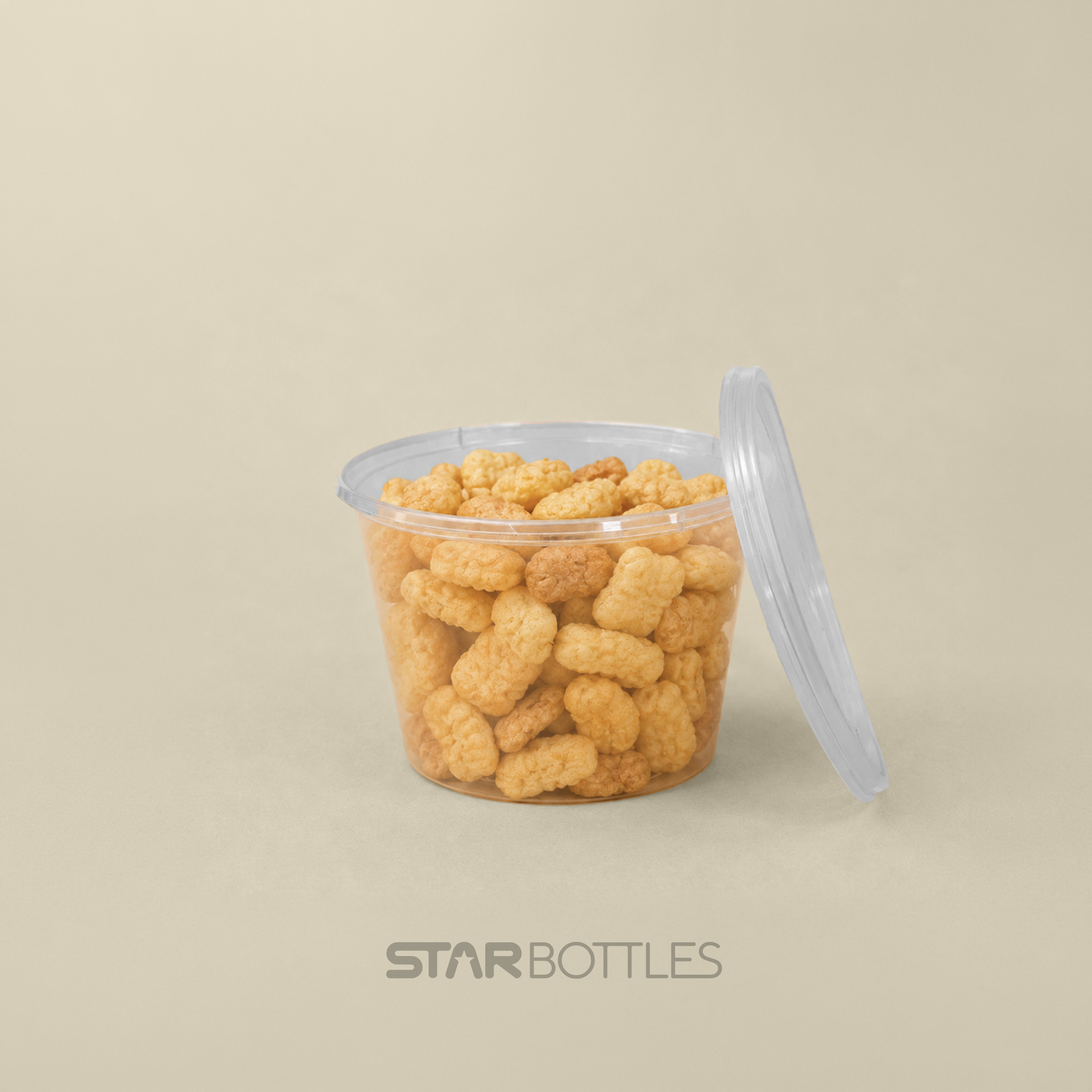 500 ML Snacks Containers Clear 2