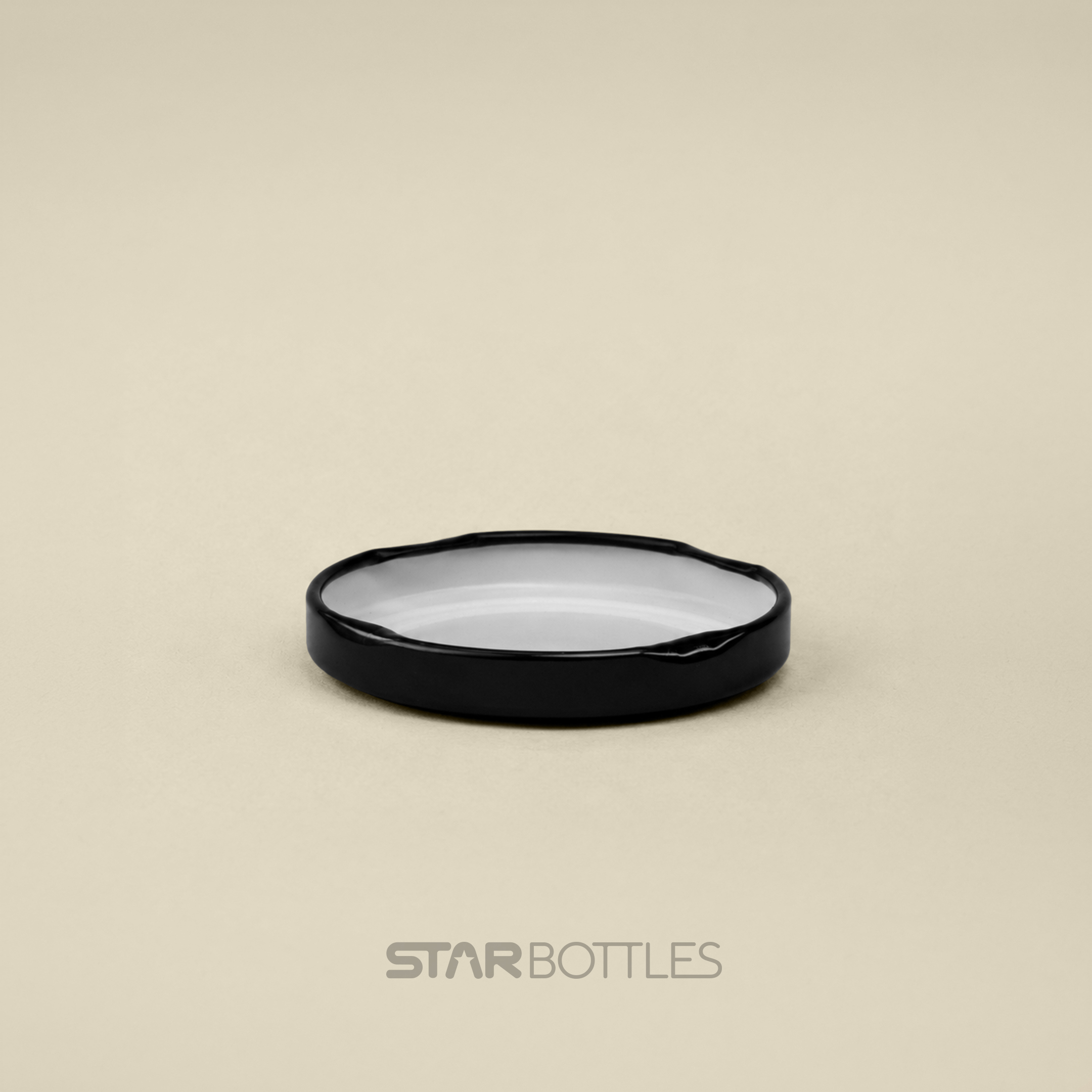 53 MM Twist Off LUG Cap Black 2