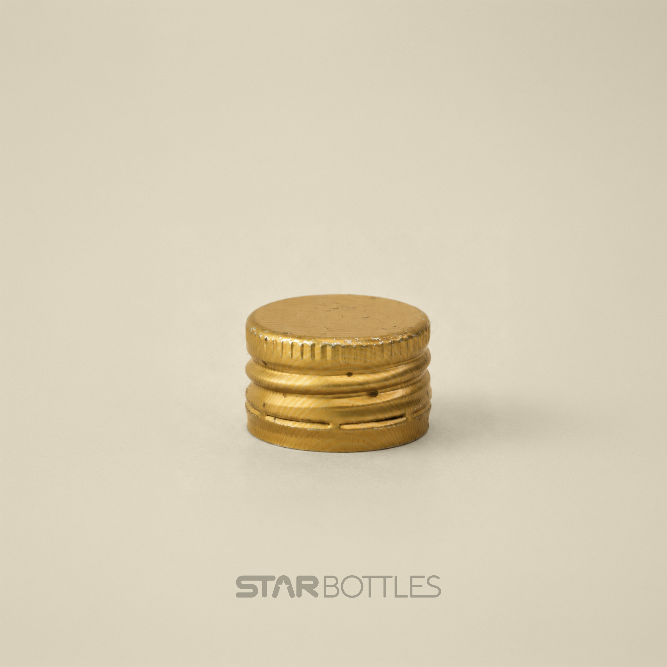 24 MM Marasca Cap Gold