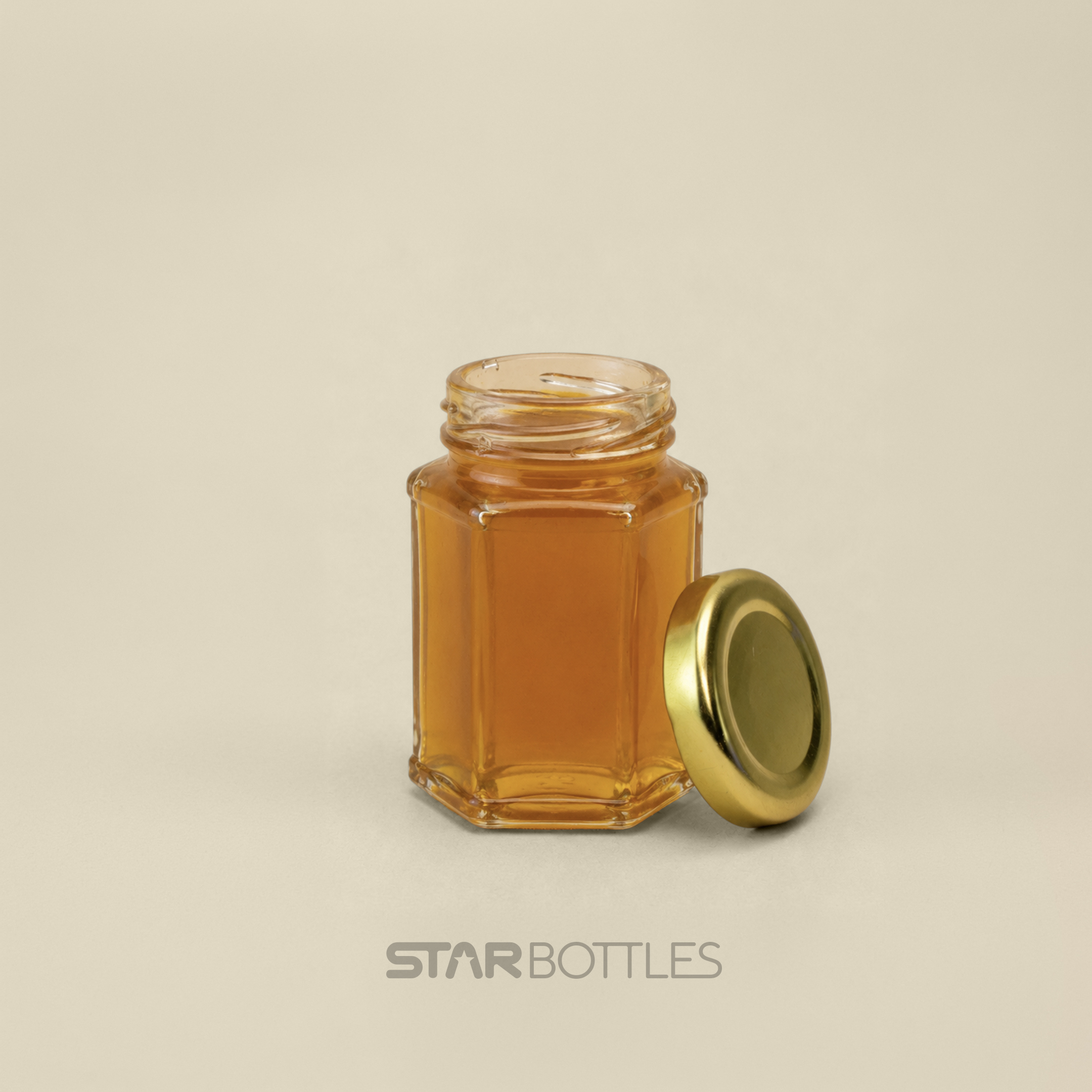 100 ML Hexagonal Jar 2