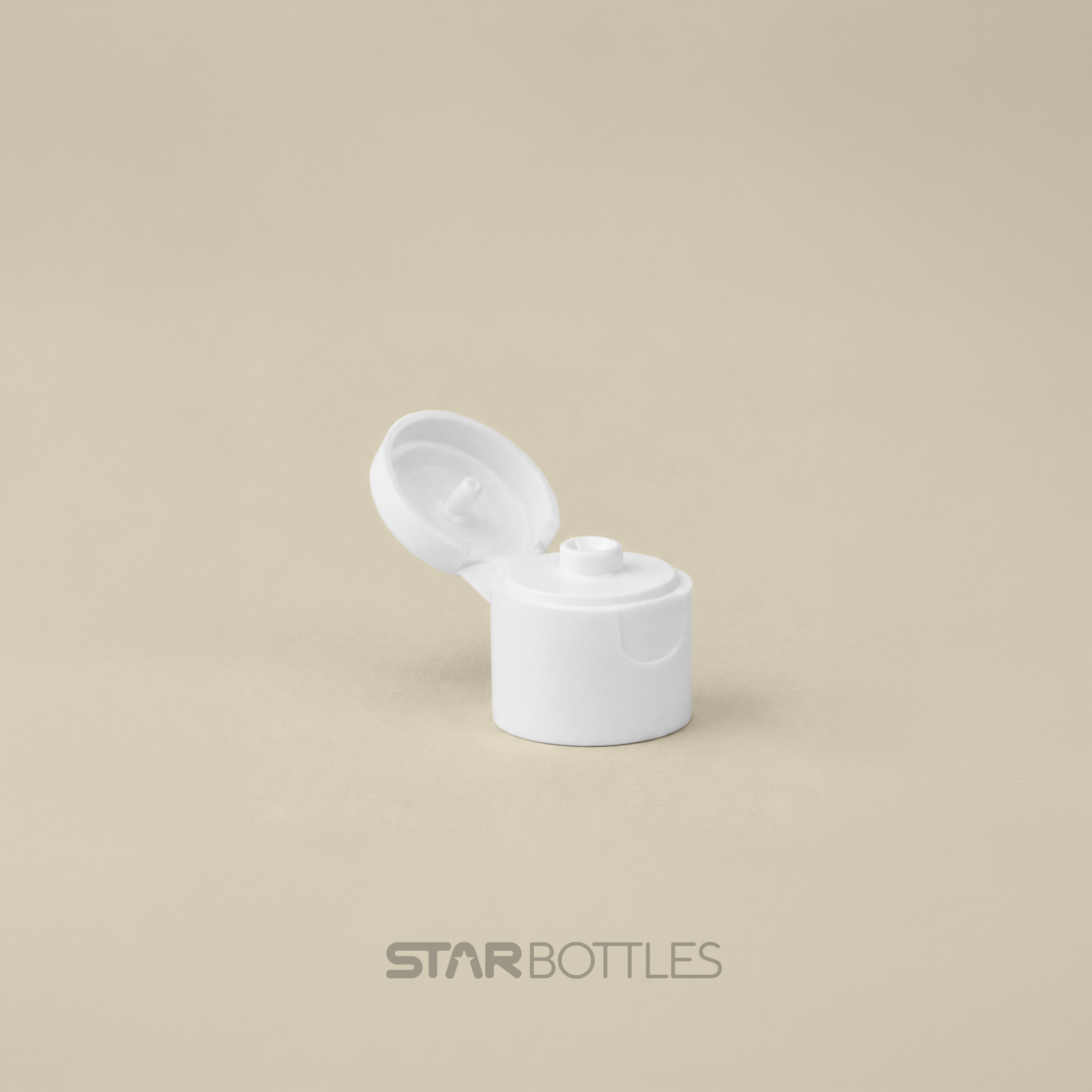 ATM - 15 MM Flip Top Cap White 2