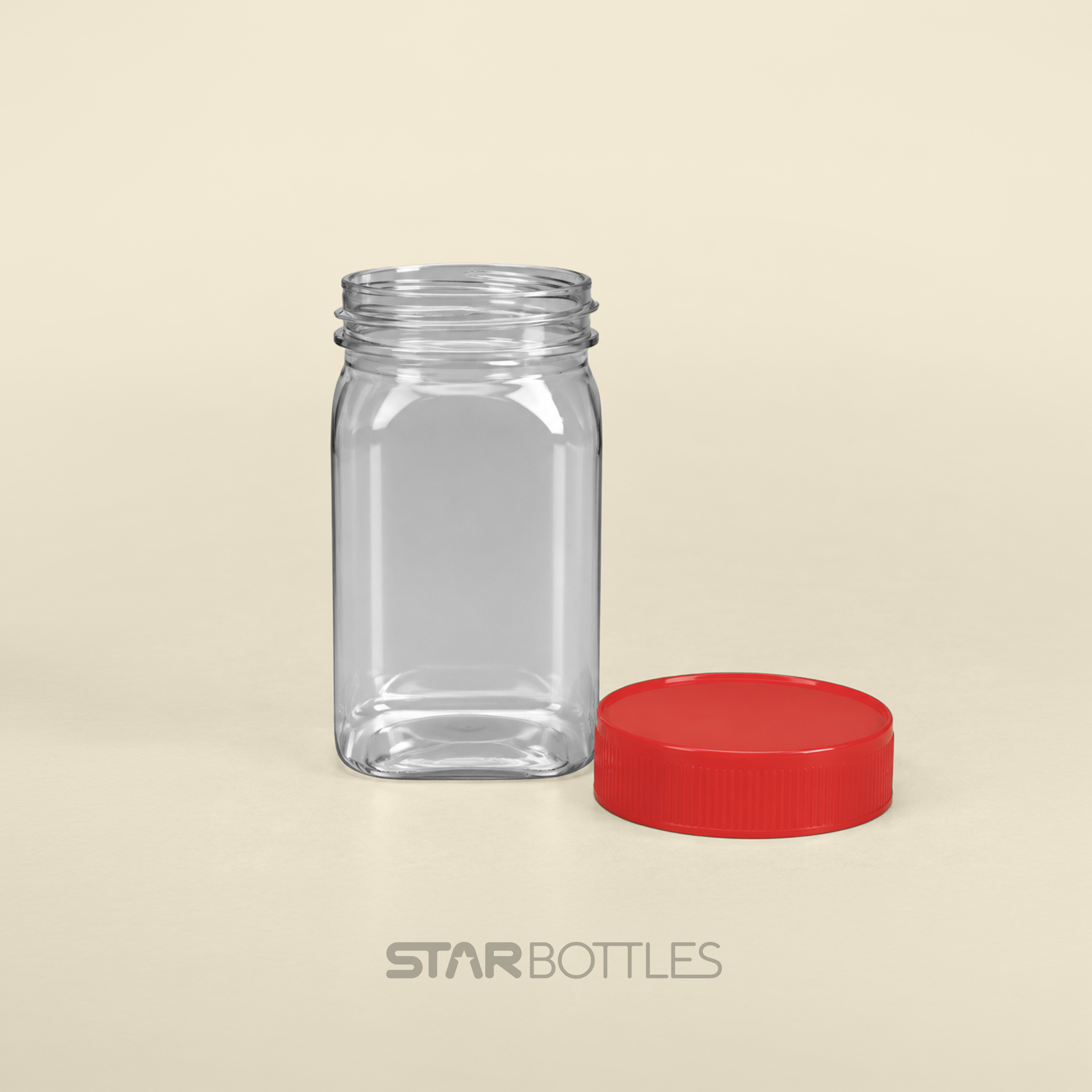 CTR - 185 ML Empty PET Jar H 400/Bag 2