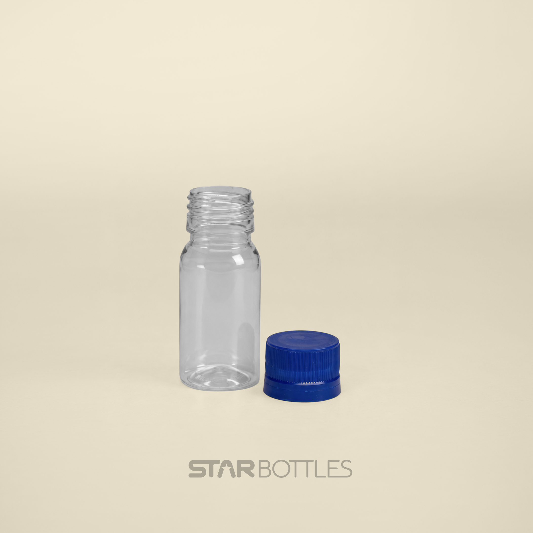 DP - 15 ML Round NAT POP STD 7.5 GM PET Bottle 2717/B 2