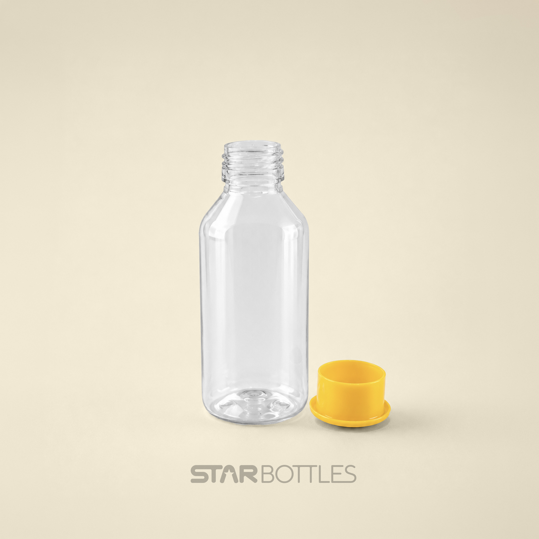 DP - 100 ML Round NAT POP STD 12 GM PET Bottle 720/B 2