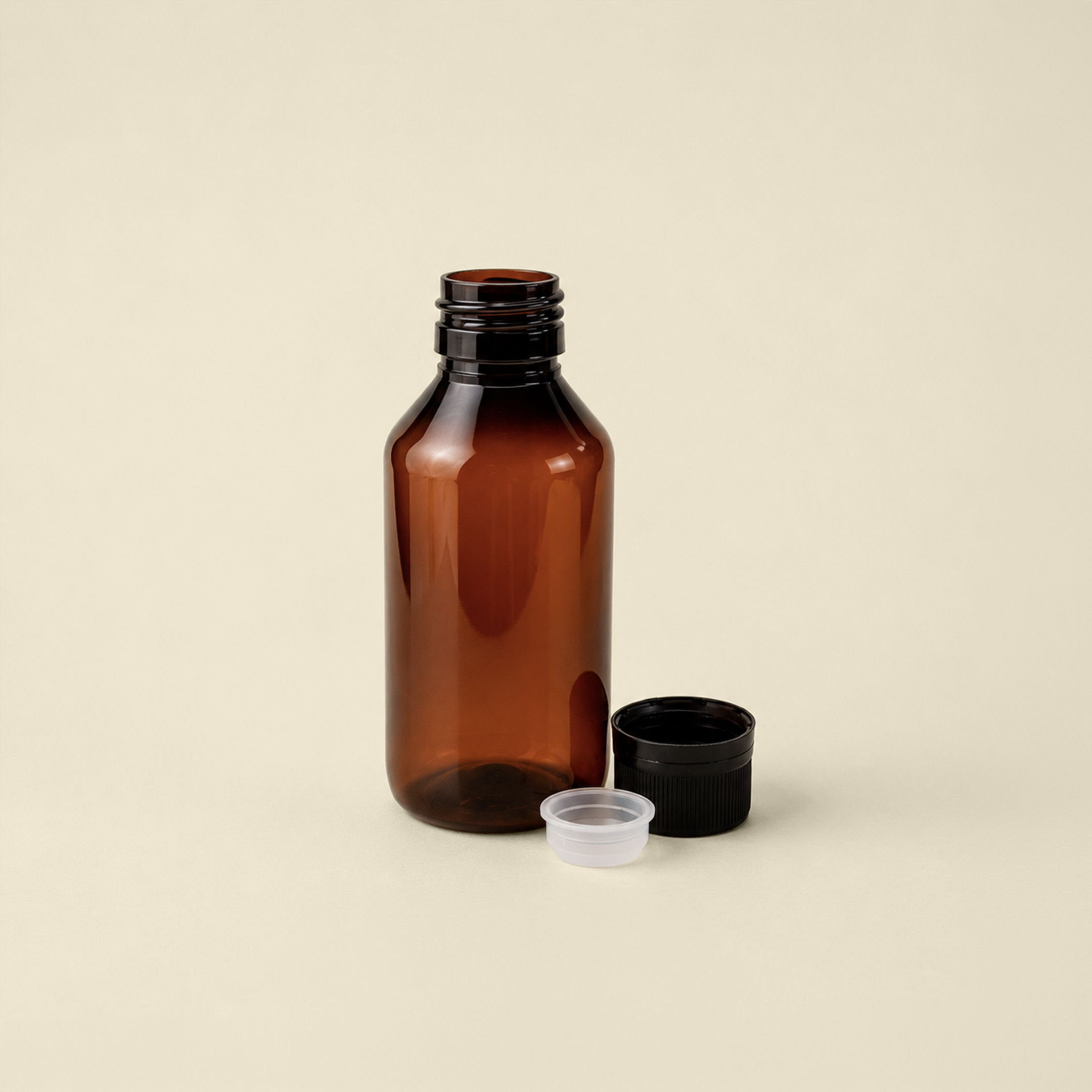 100 ML Round AMB PET Bottle 2