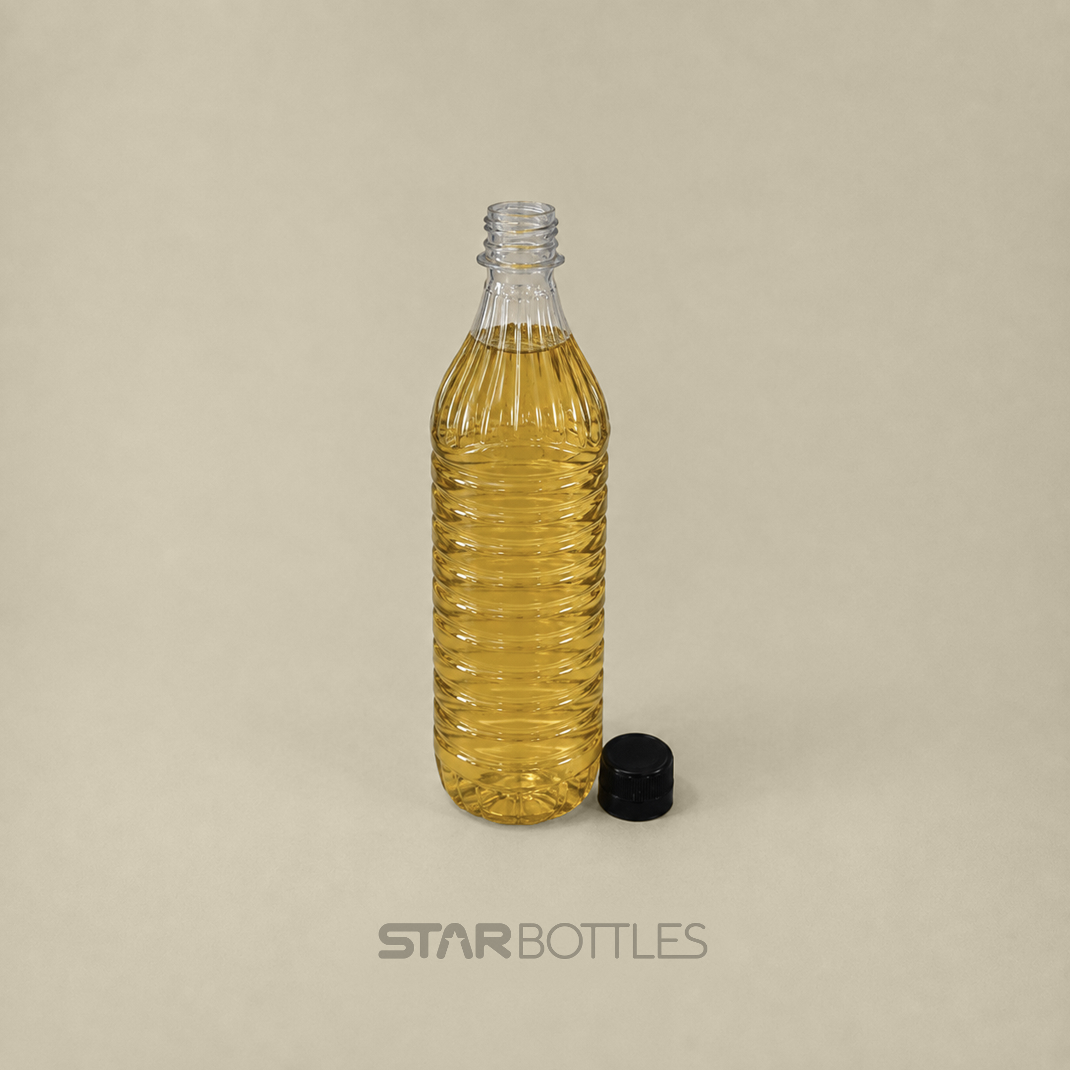 DP - 750 ML Round NAT POP ECO 26 GM PET Bottle 128/B 2