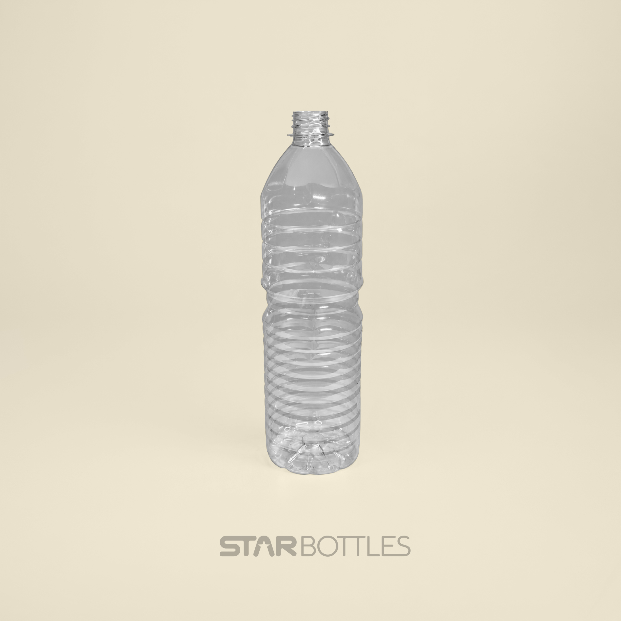 DP - 1 LTR Round NAT POP ECO 20 GM PET Bottle 105/B 2