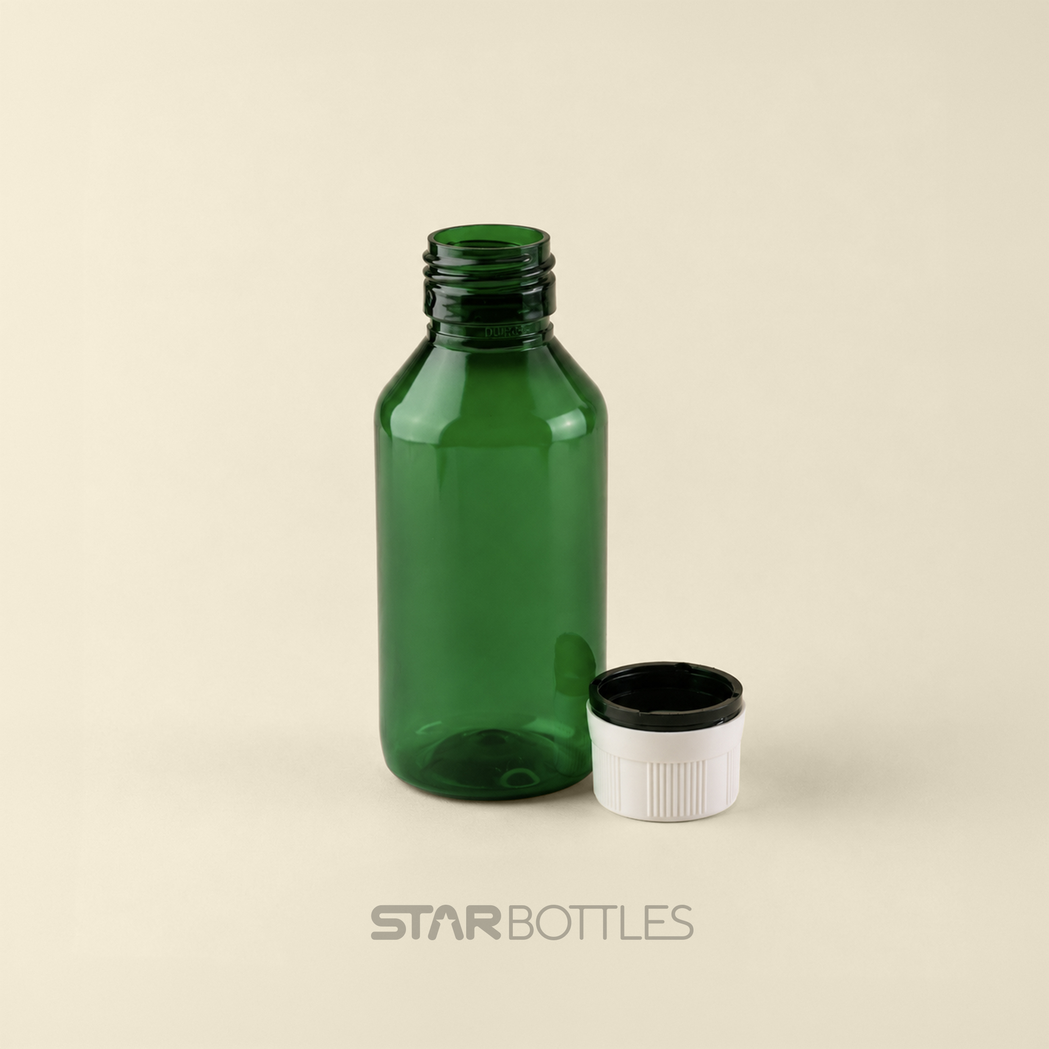 DP - 100 ML R/GRN STD PET Bottle 12 GM 720 N 2
