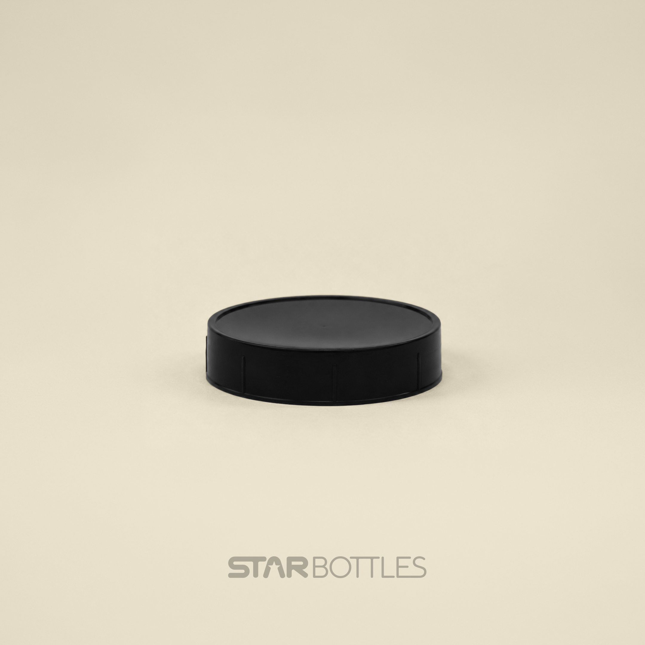 56 MM Jar Cap - Black