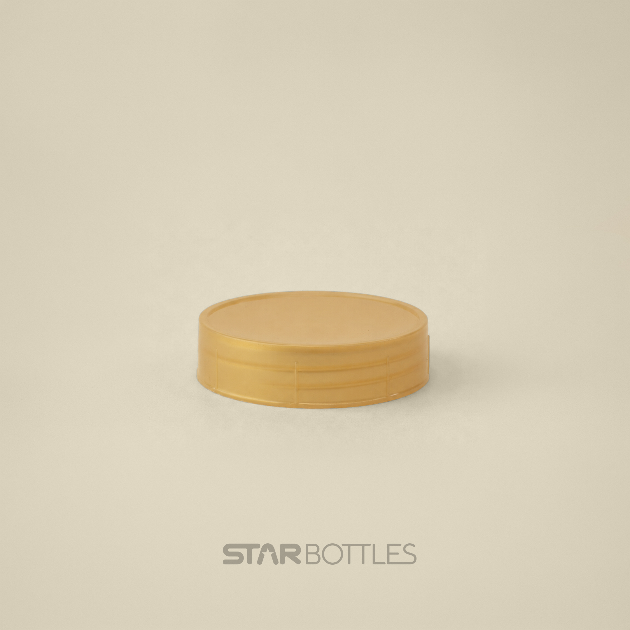 56 MM Jar Cap Gold