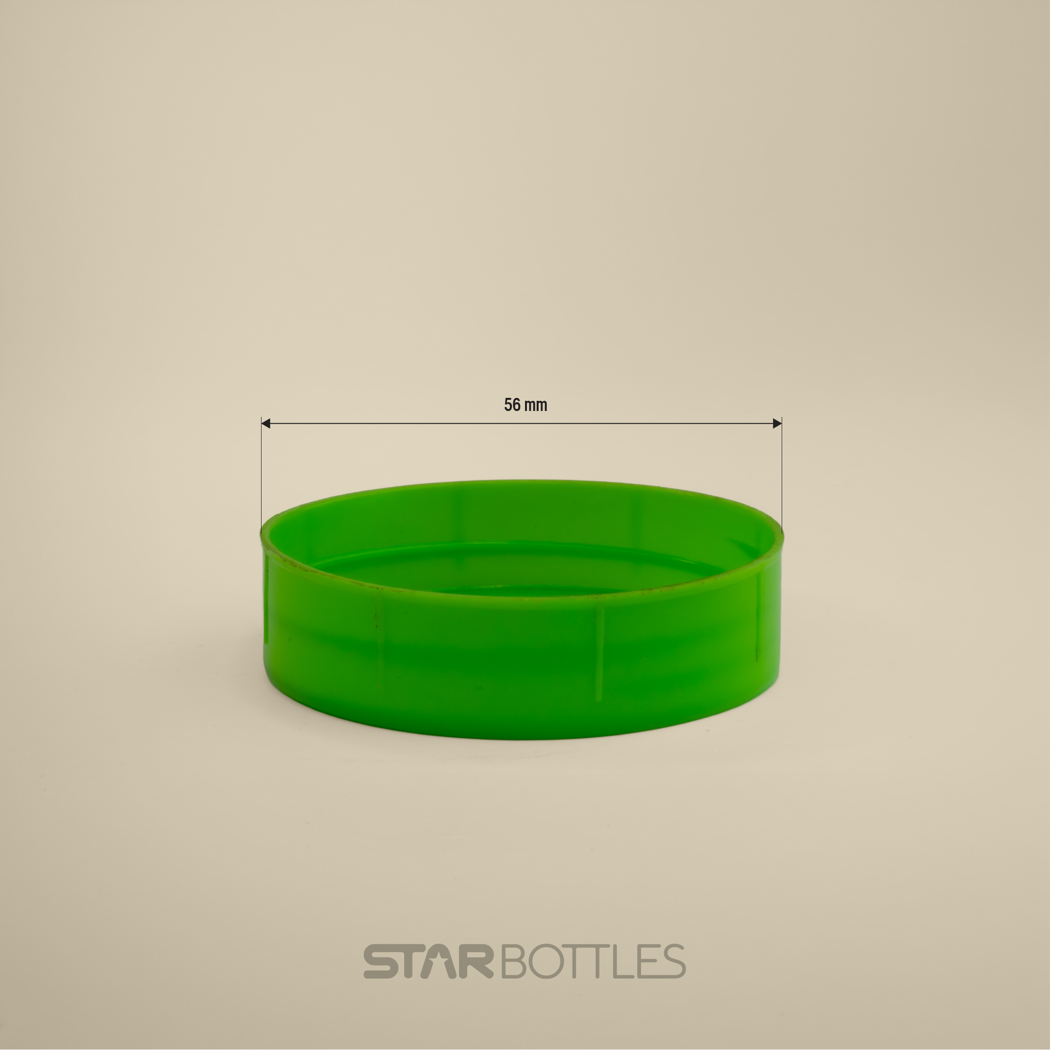 56 MM JAR CAP - GREEN 3