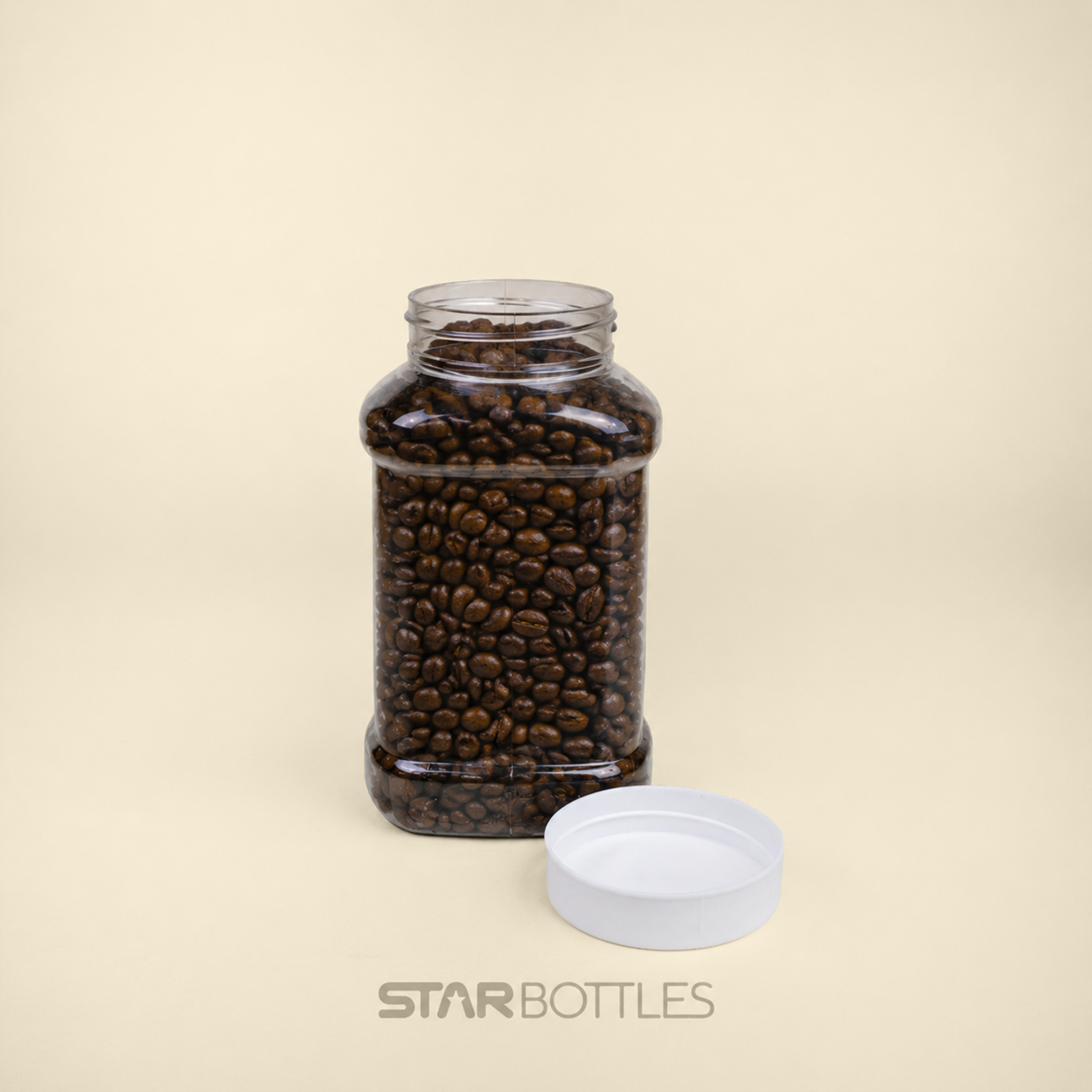 485 ml square jar 2