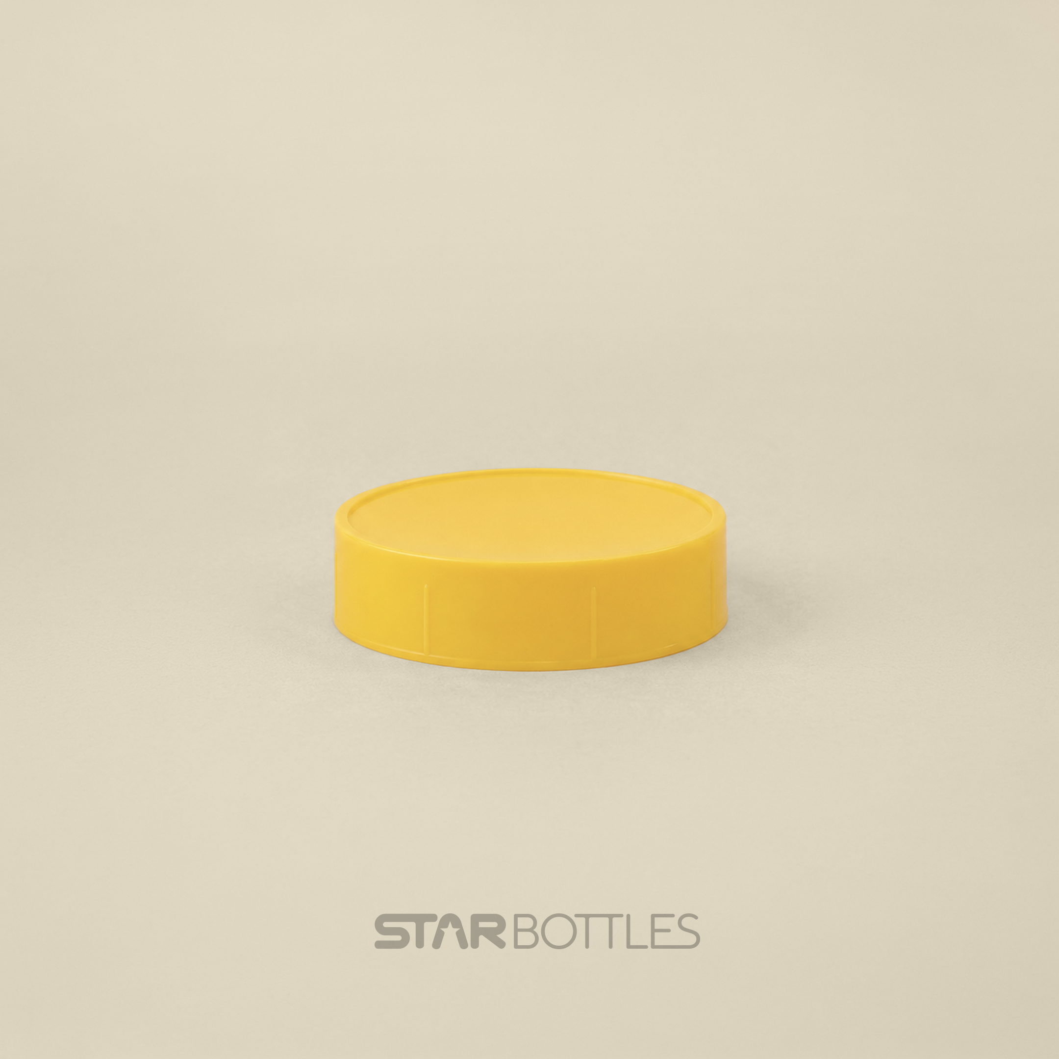 56 MM Jar Cap Yellow