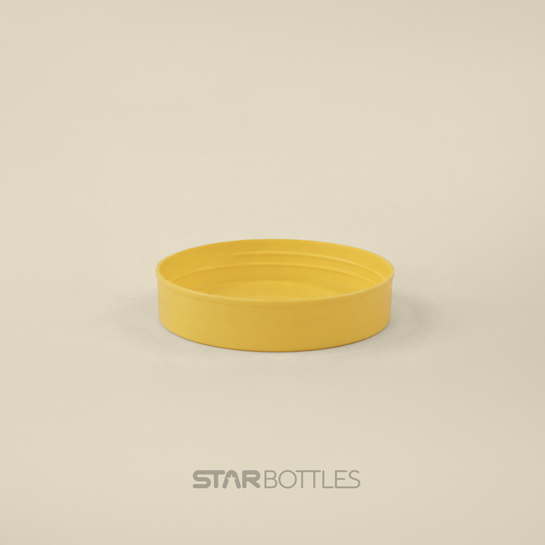 73 MM Plain Ivory Jar Cap 2