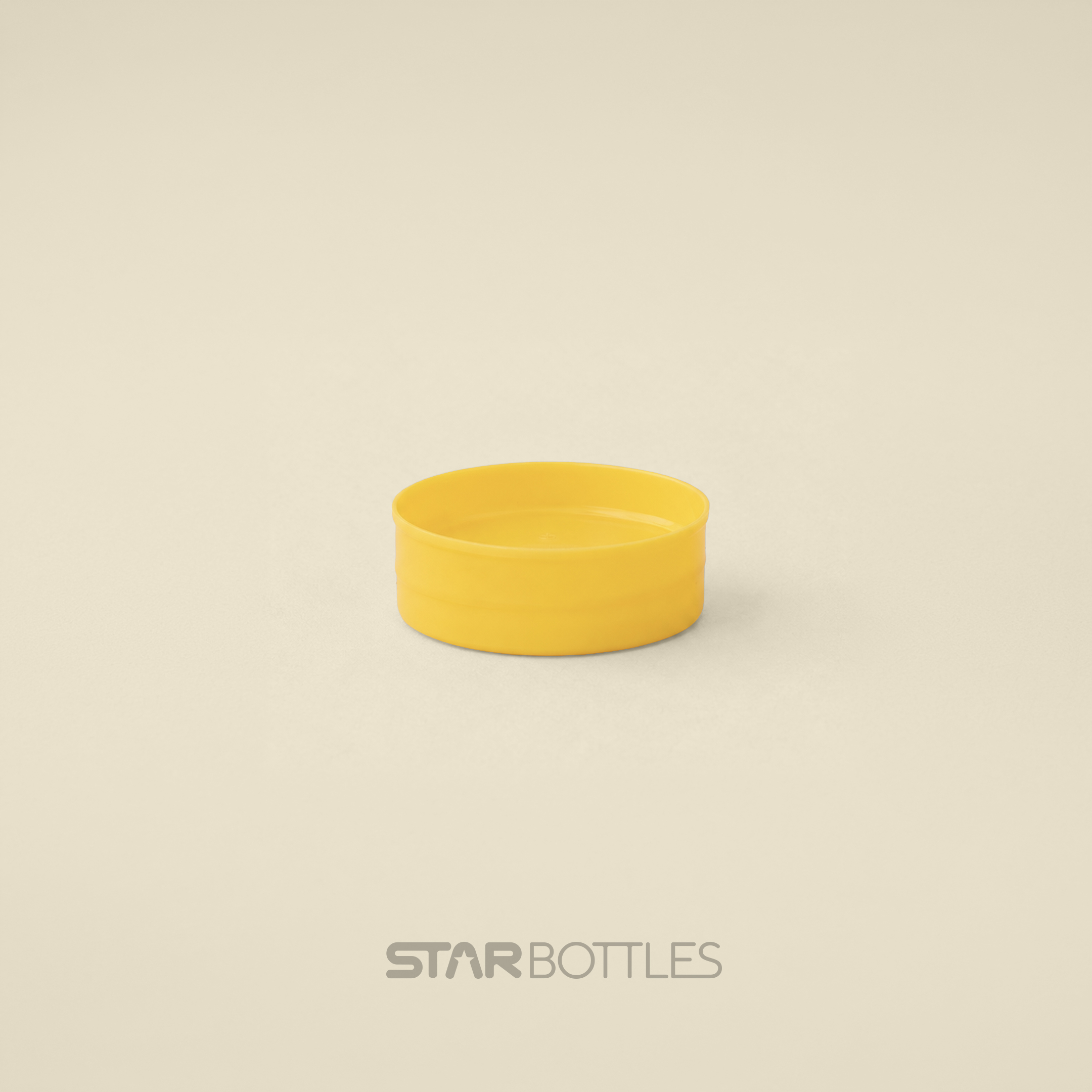 DP - 38 MM Cap Plain(Mangalam) Yellow 5000/B 2