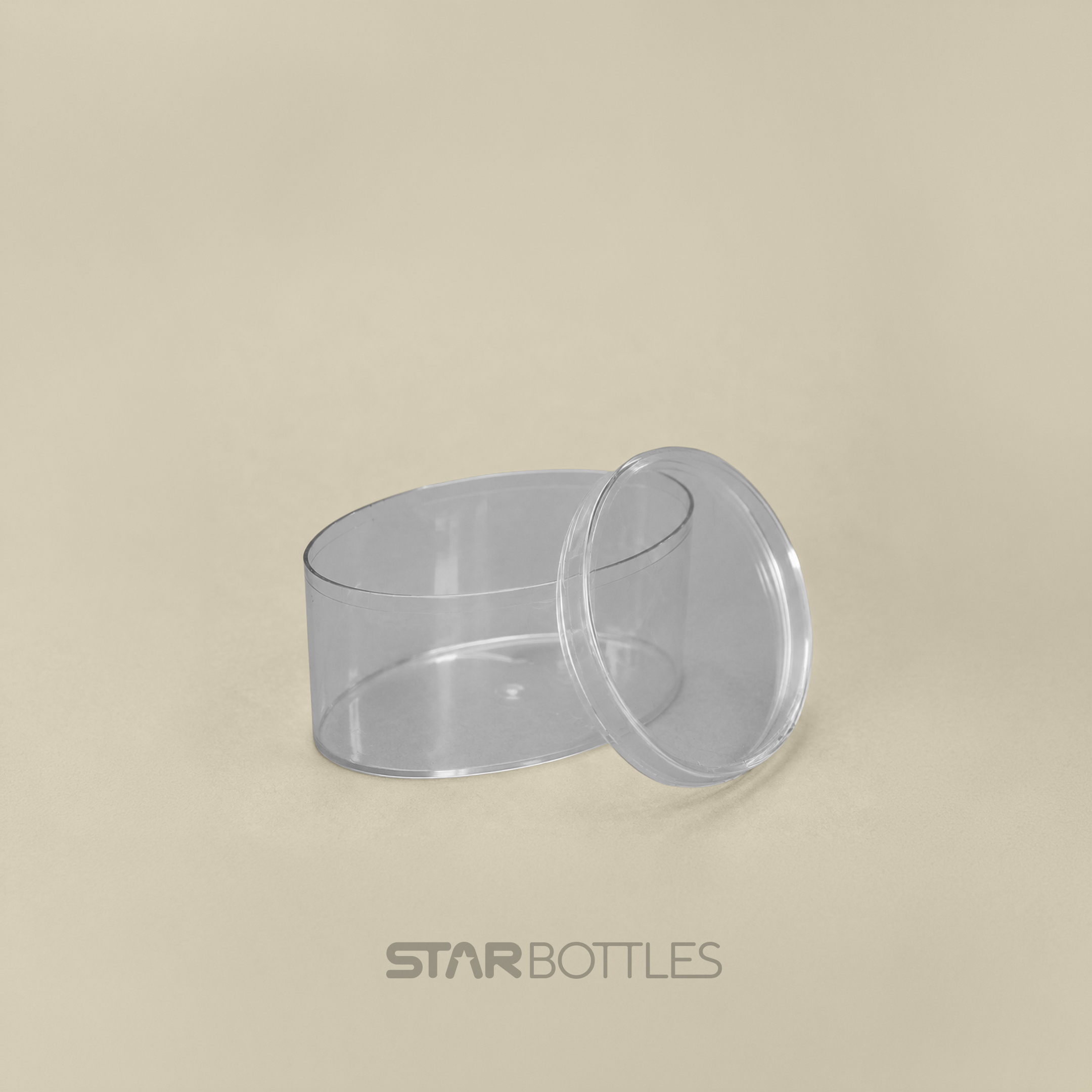 PC/07 Mini Oval Plastic Container 60/B 2