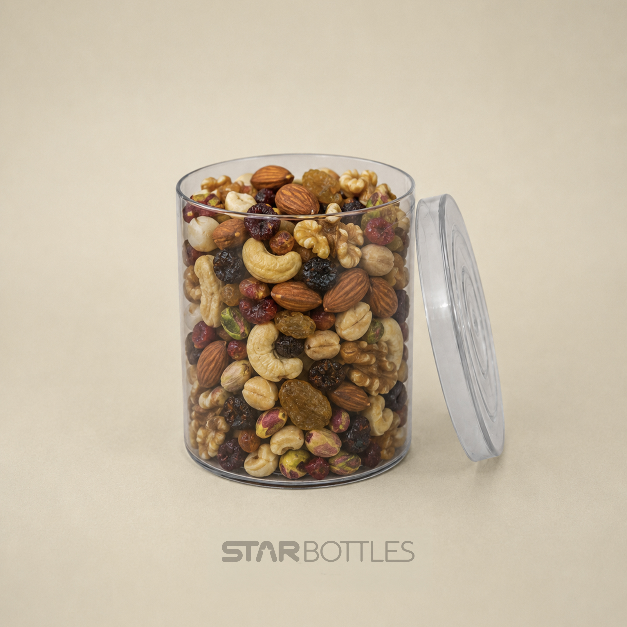 CP - Cylinder Plastic Container 24/Box 2