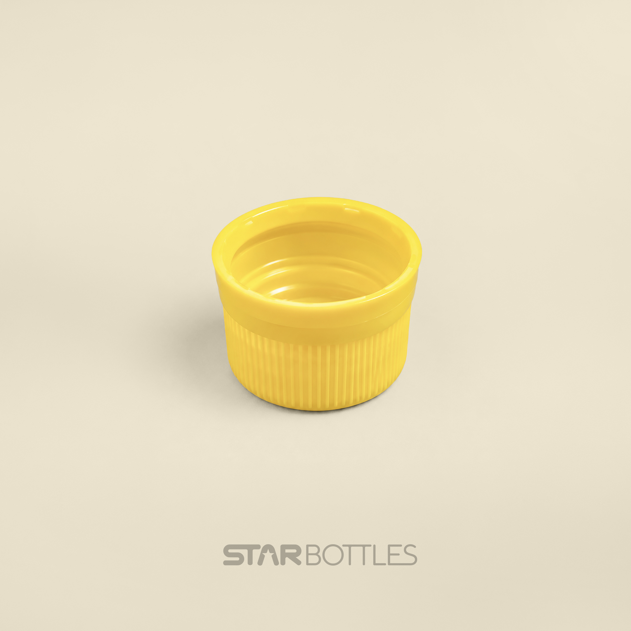 PCS - 25 MM PP Lemon Yellow Colour Closures 5000/B 2