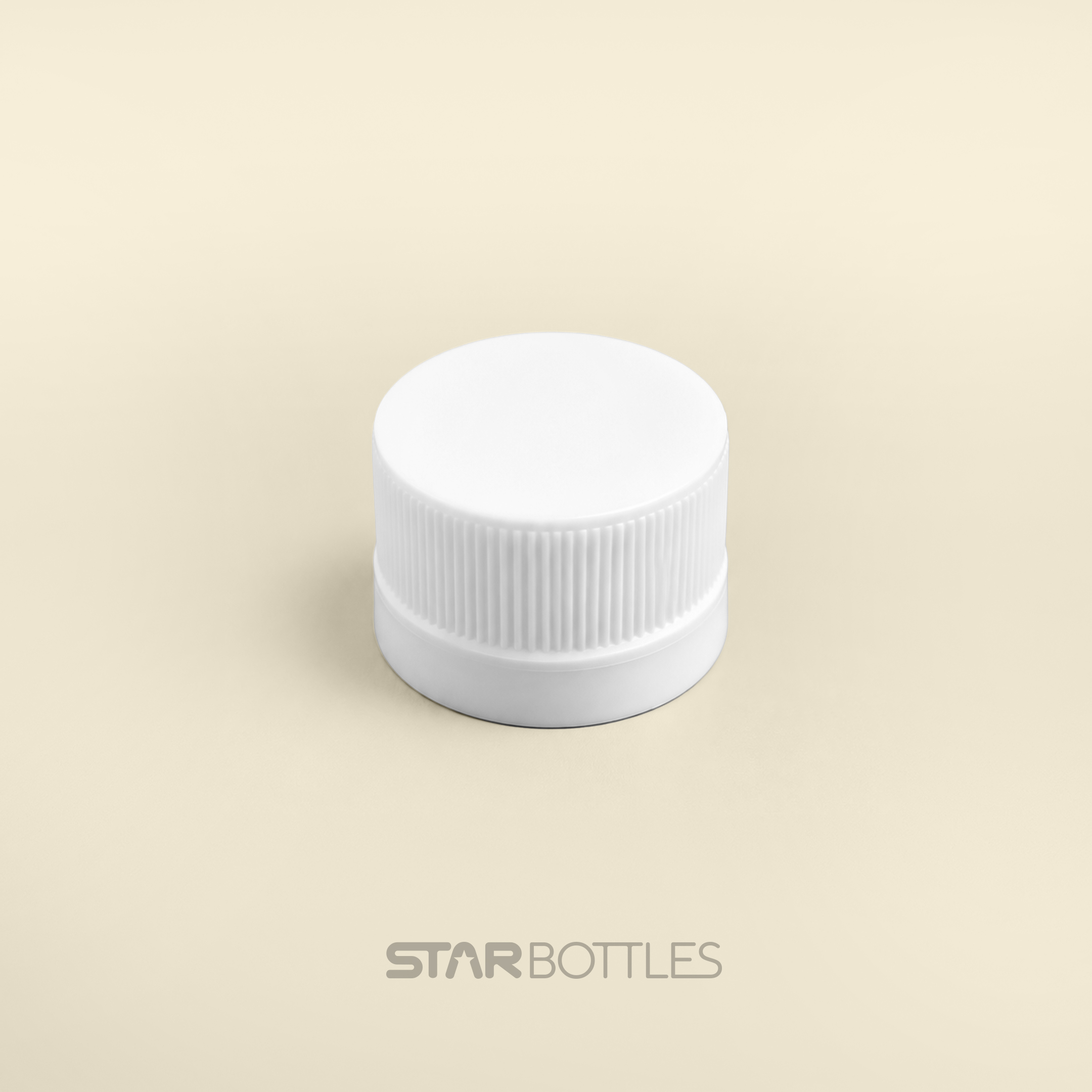 PCS - 25 MM PP White Colour Closures 5000/B