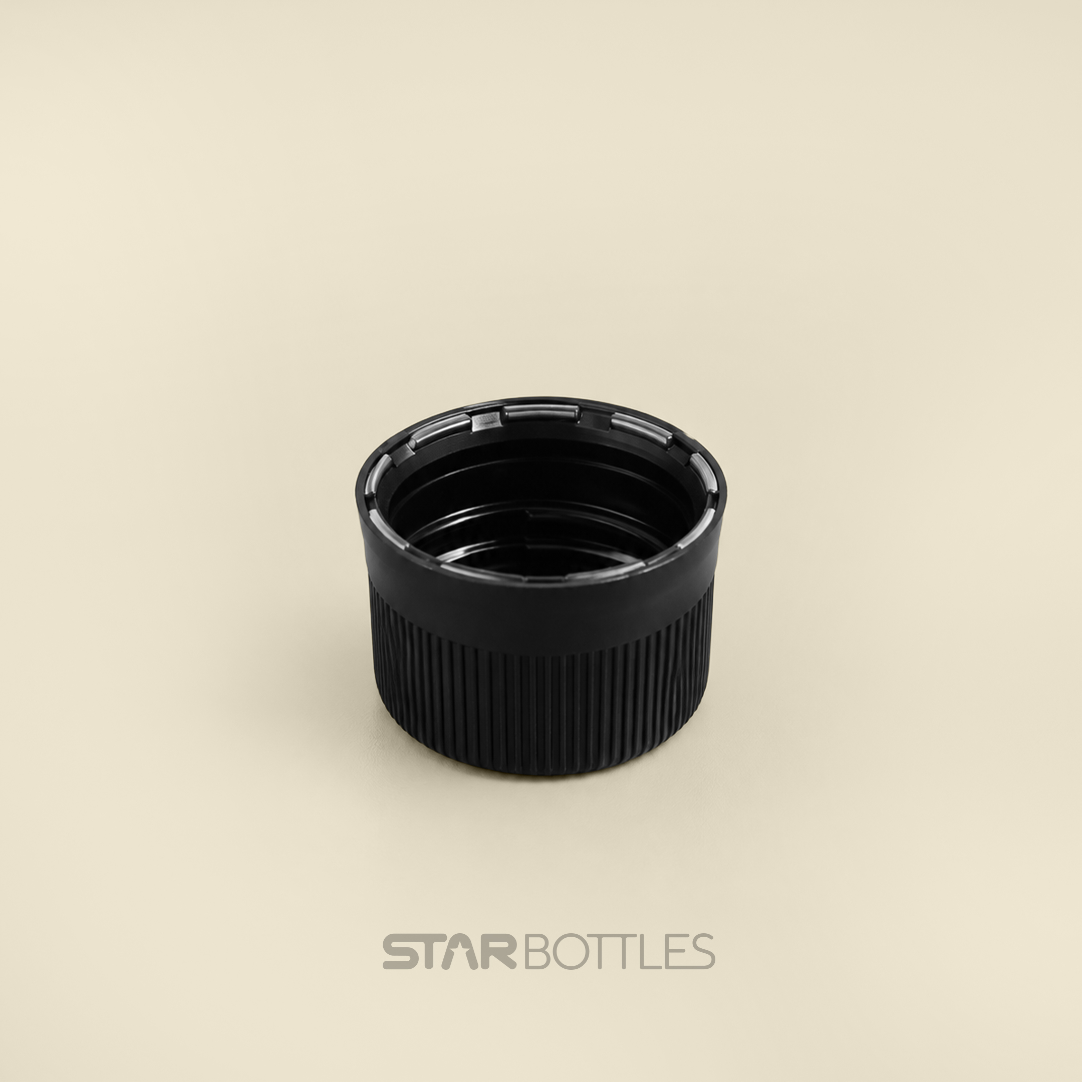 PCS - 25 MM PP PCO Black Colour Closures 5000/B 2