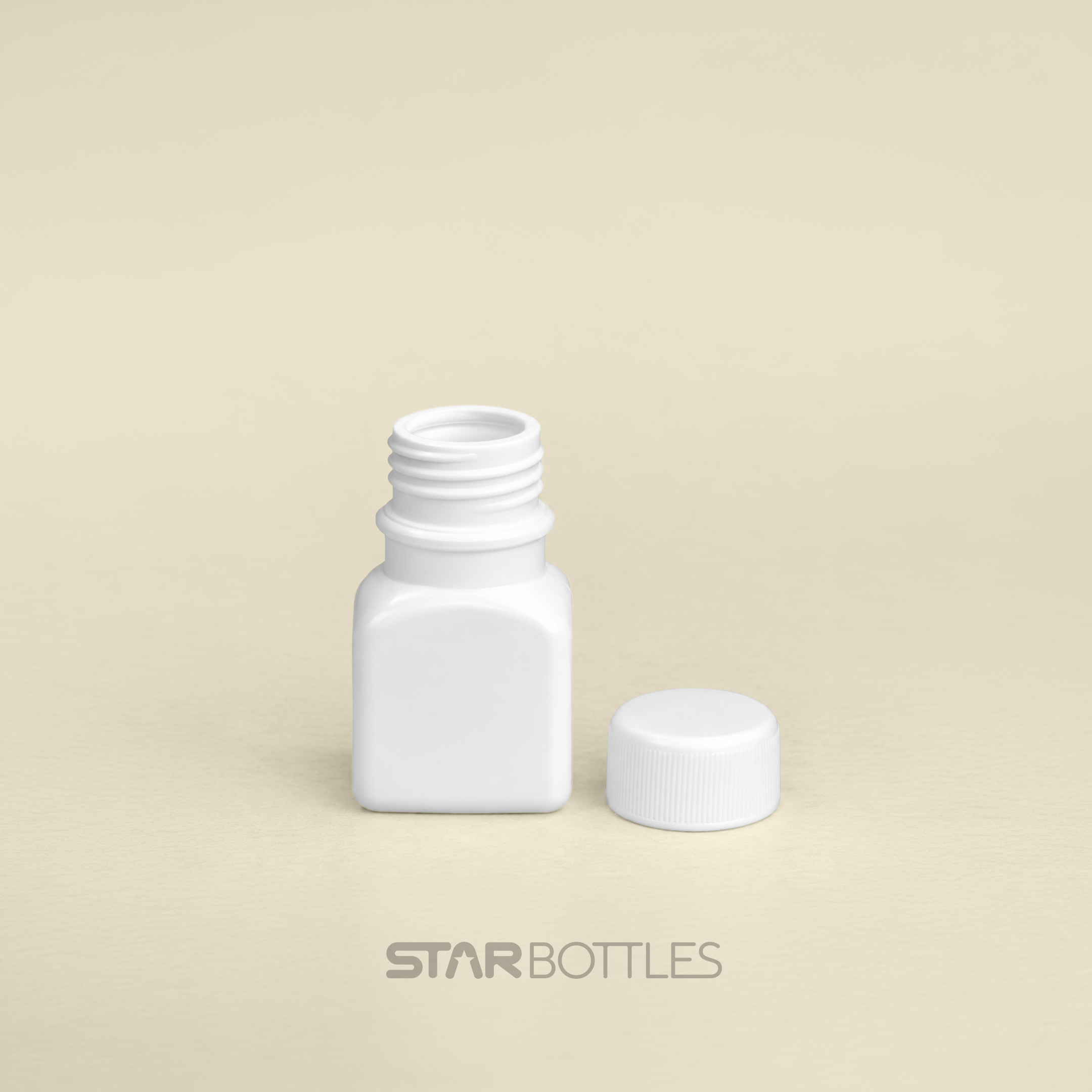 SP - 15 GM  Plastic Jar Square J 124 2