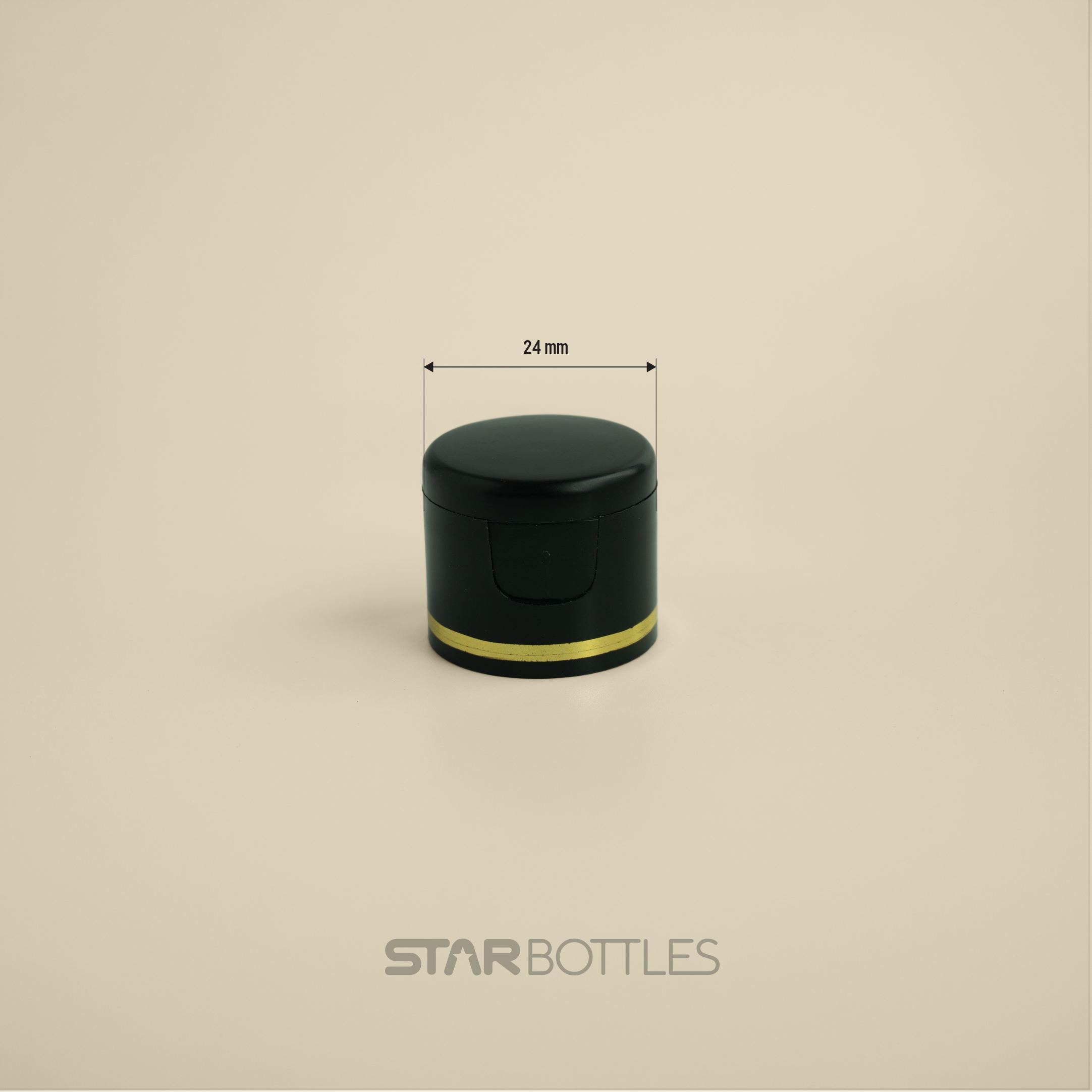 24 MM Short flip top cap 3