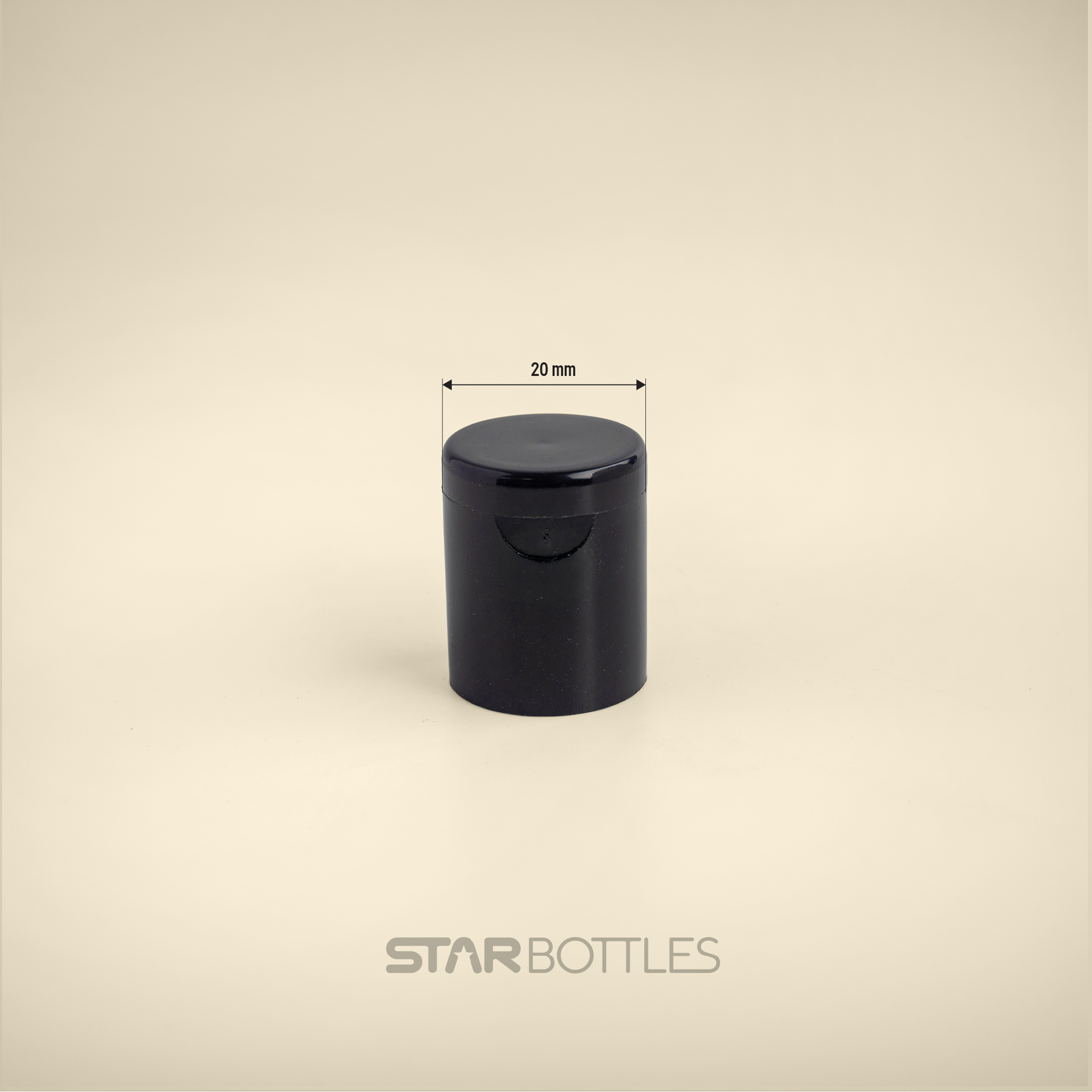 20 MM Short flip top cap 3