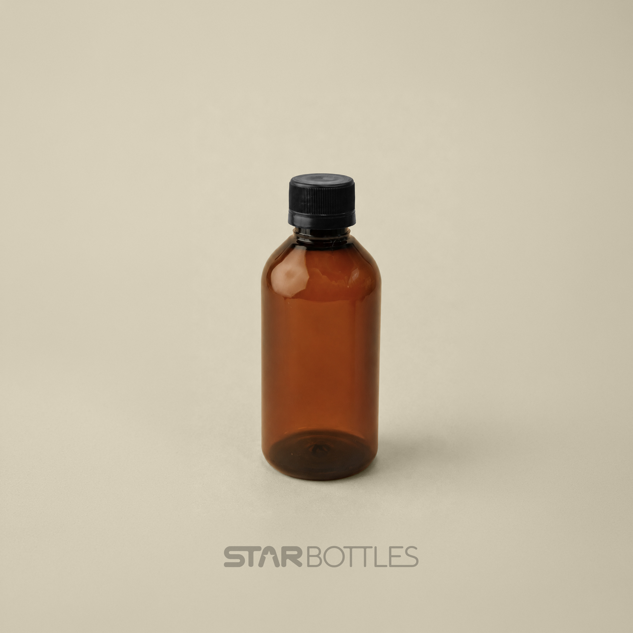 200 ML PET Bottle Amber ECO