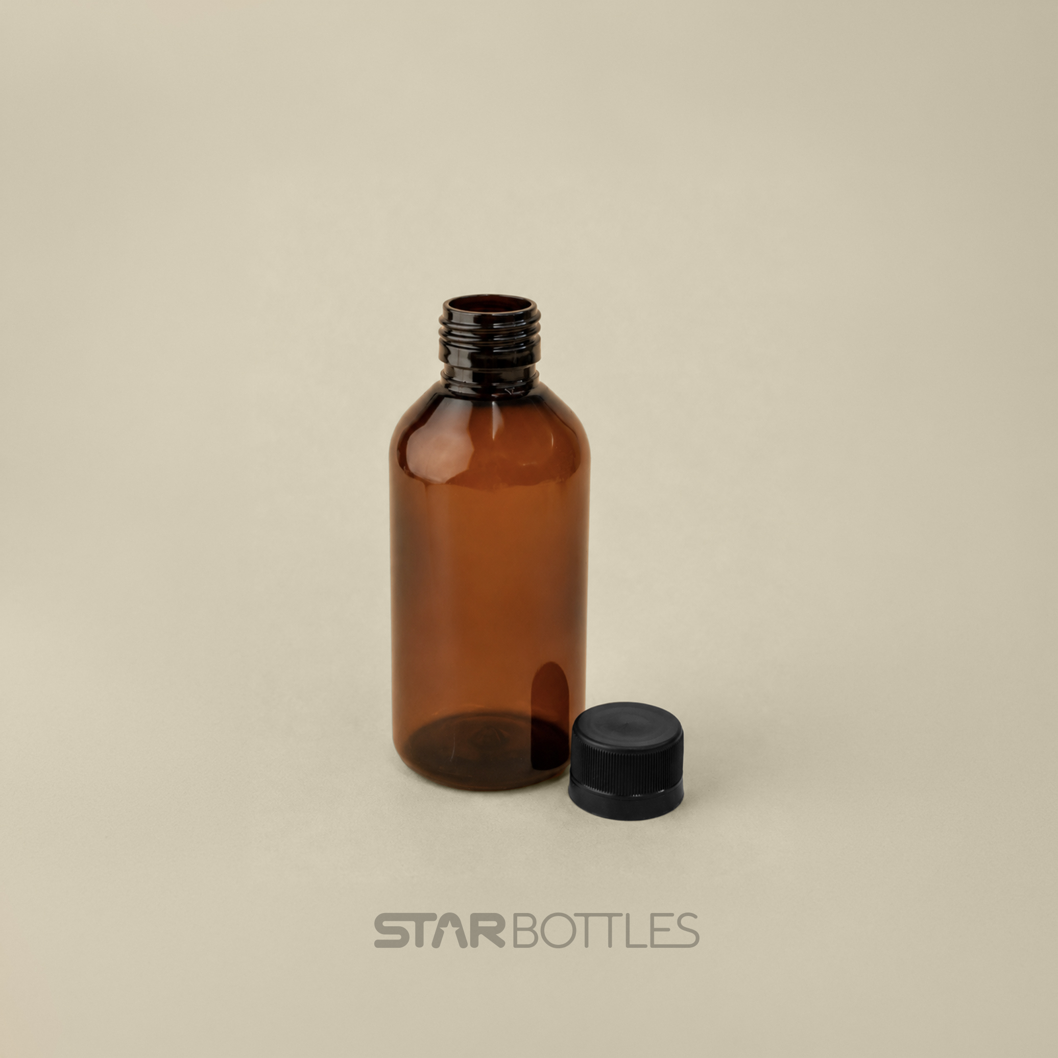200 ML PET Bottle Amber ECO 2