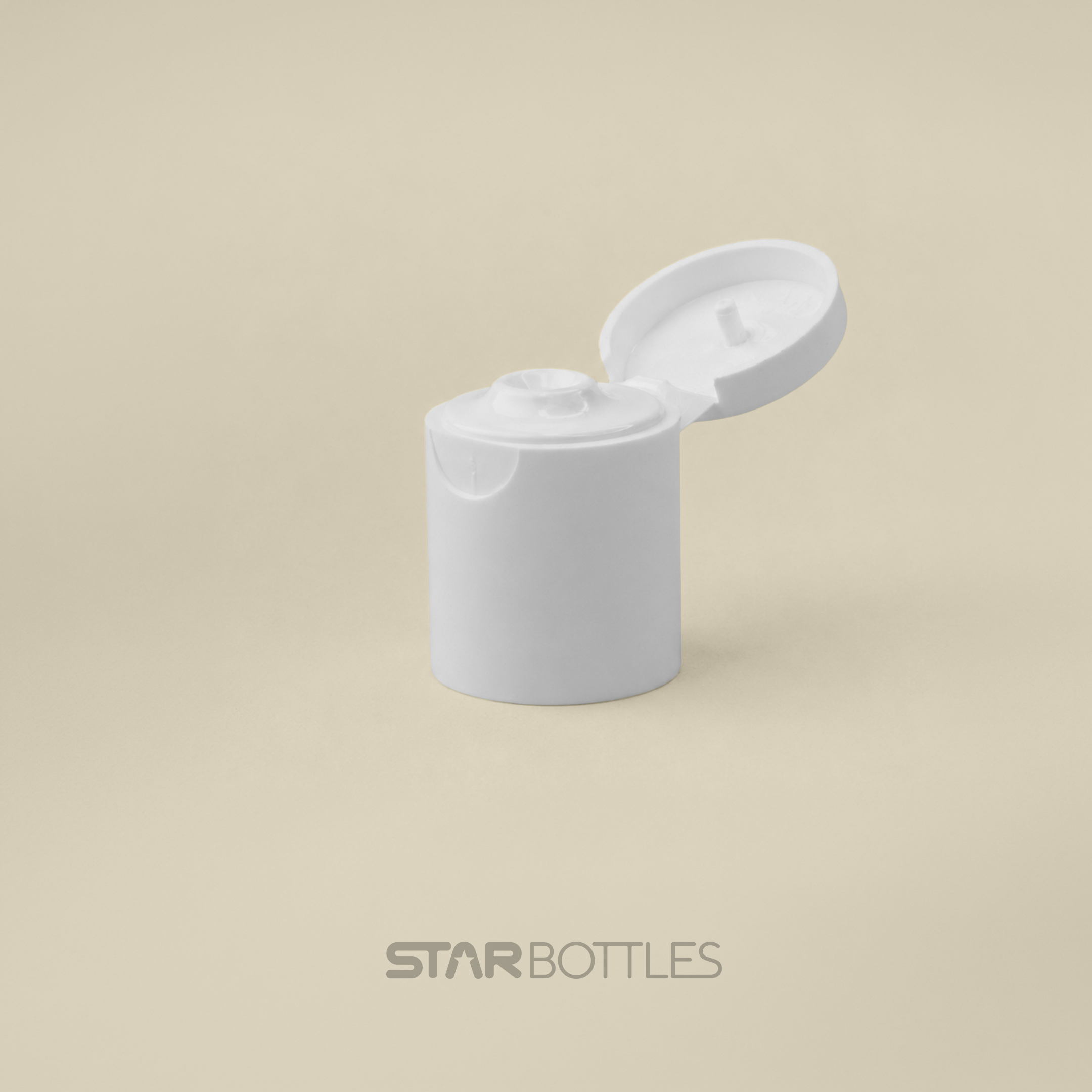 ATM - 20 MM Flip Top Cap Long W/O Plug White 2