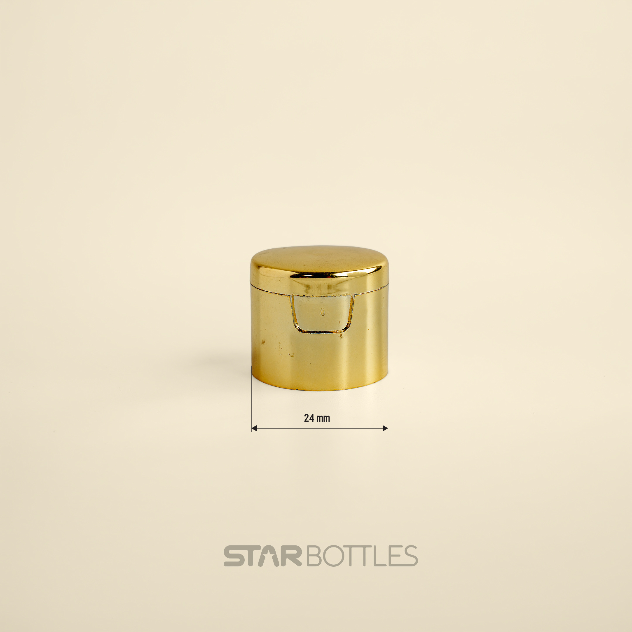24 MM Short flip top cap 3