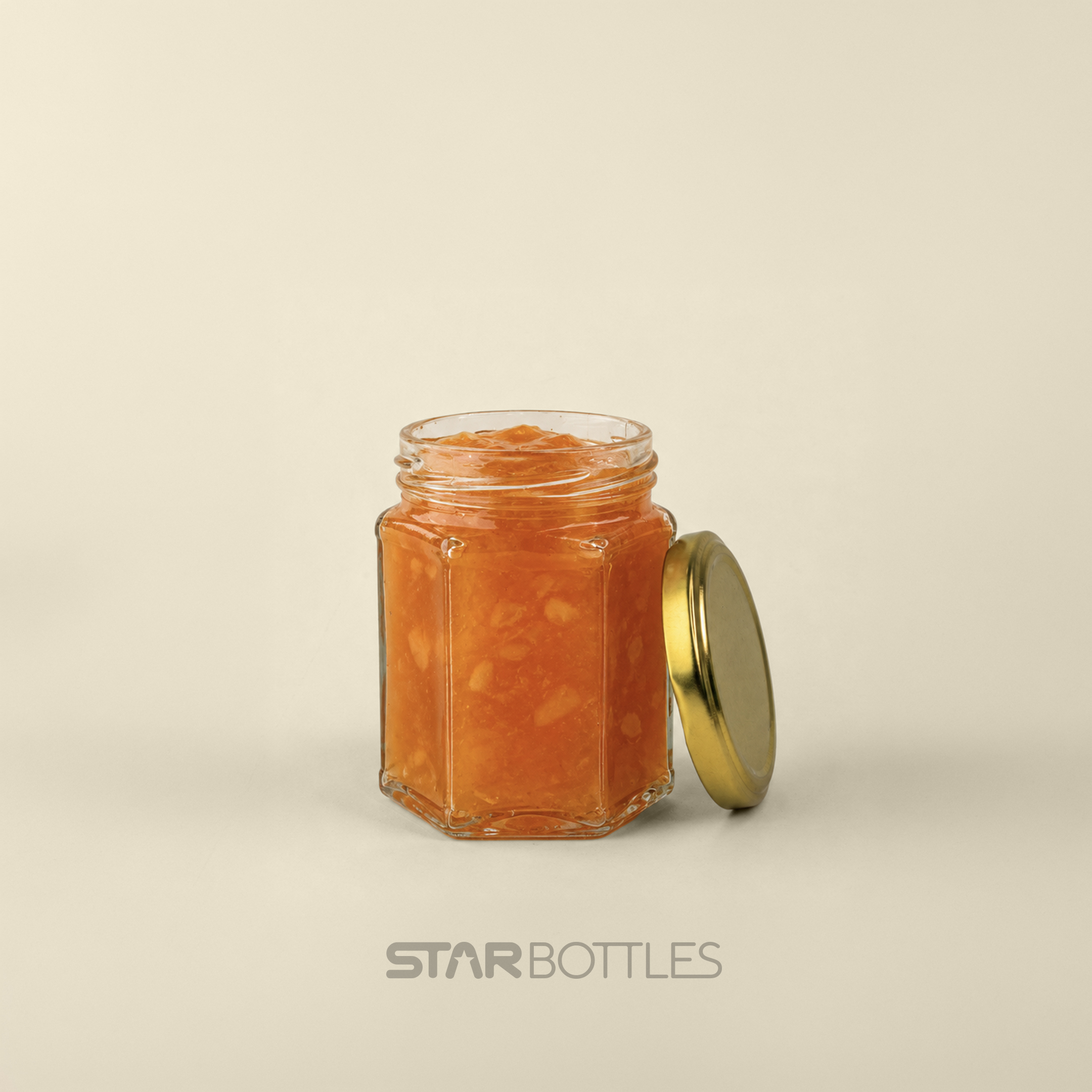 200 ML Hexagonal JAR 2