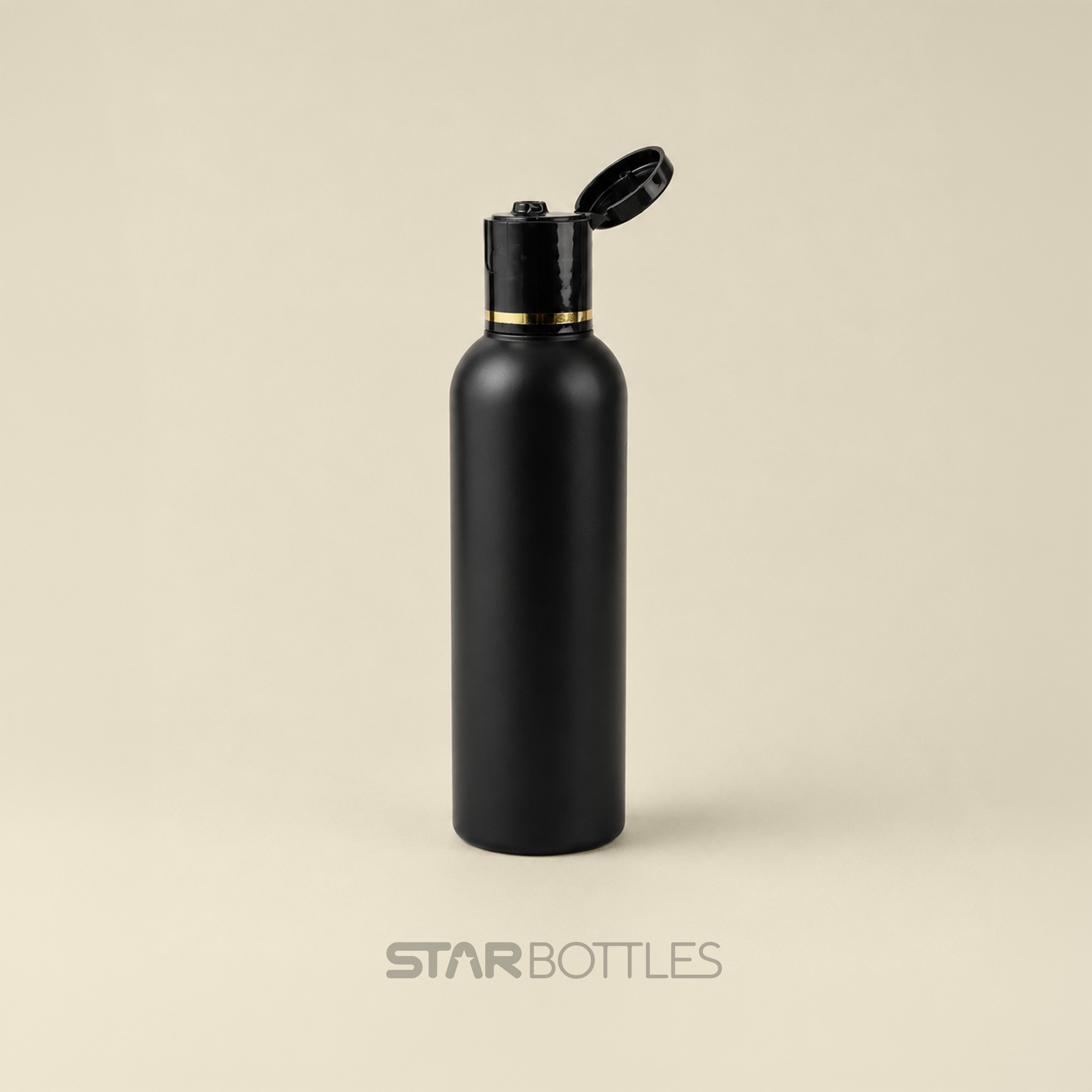 SPL - 100 ML Round Bottle Long FTC (Black) W/O Cap 2