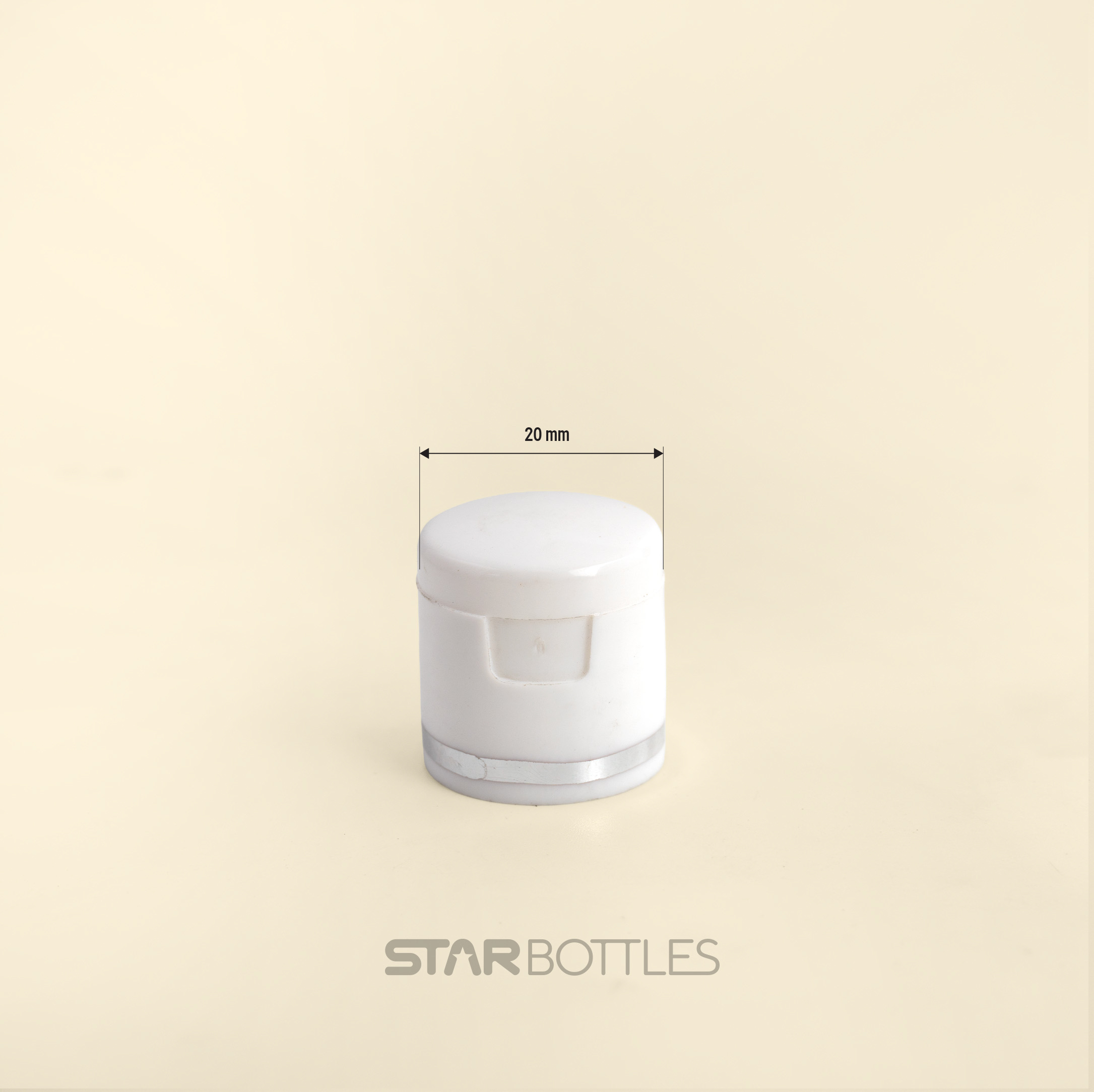 20 MM Short flip top cap 3