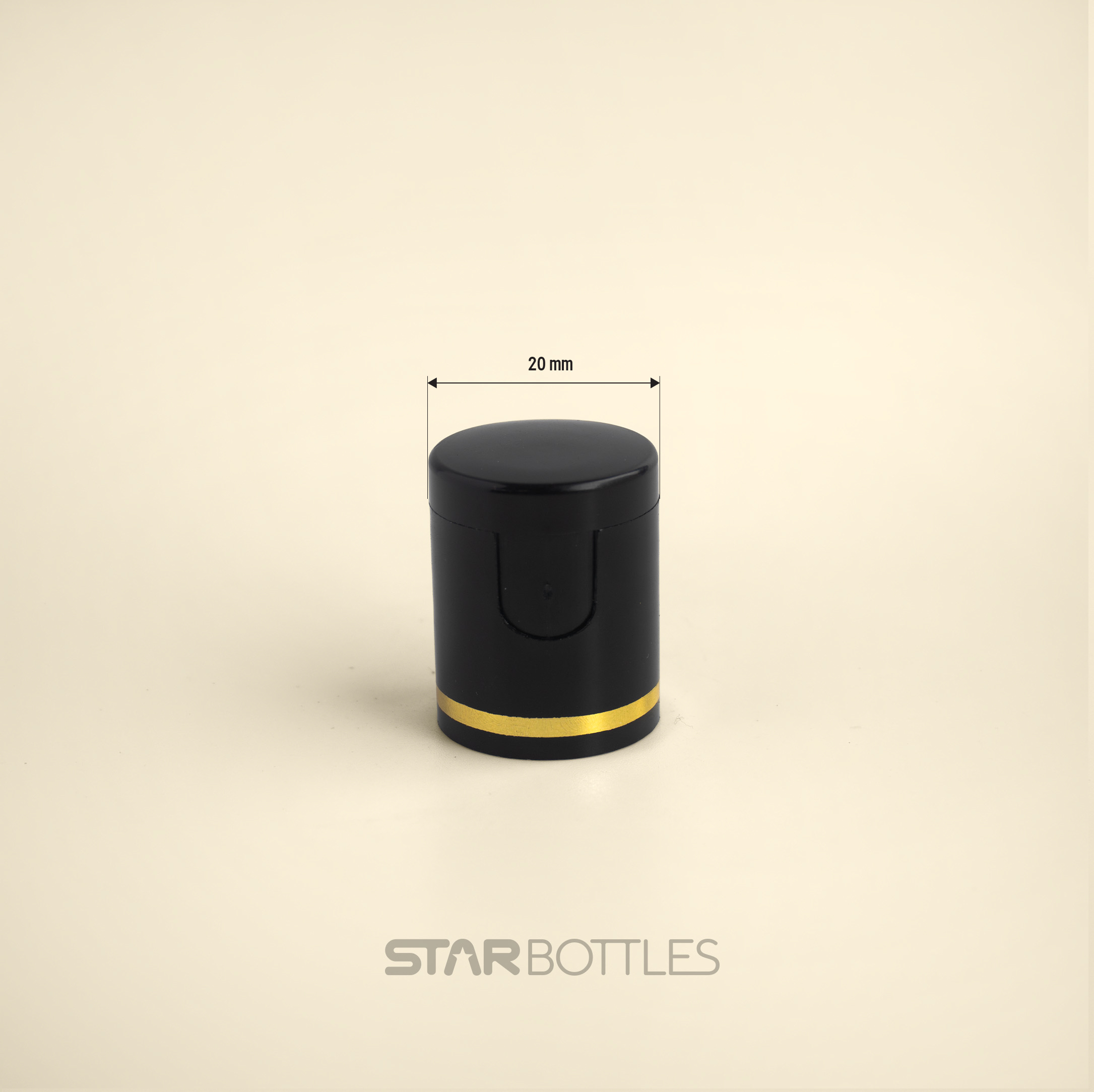 20 MM Short flip top cap 3