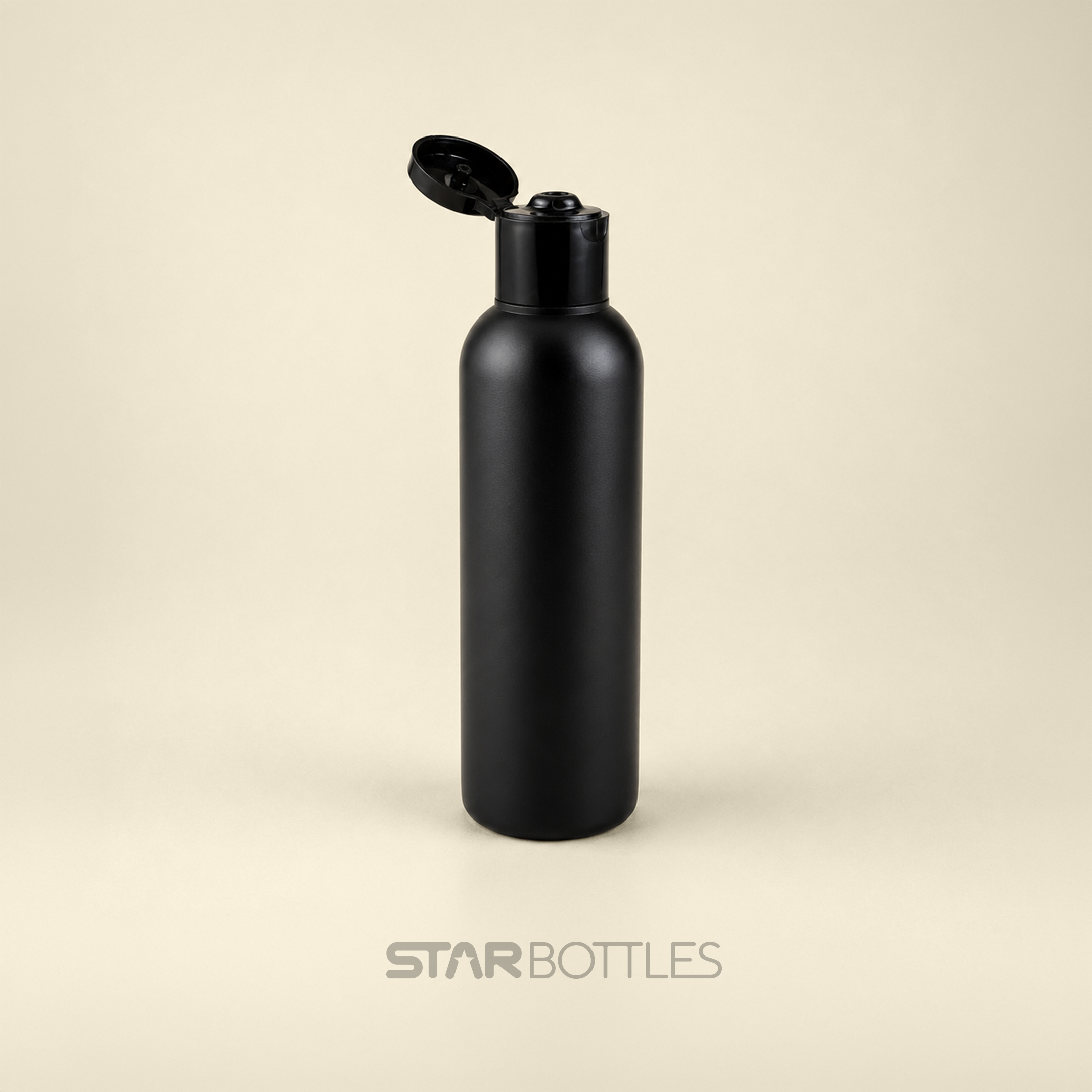 100 ml Selfie HDPE Bottle Black with Comb and FTC Black 2
