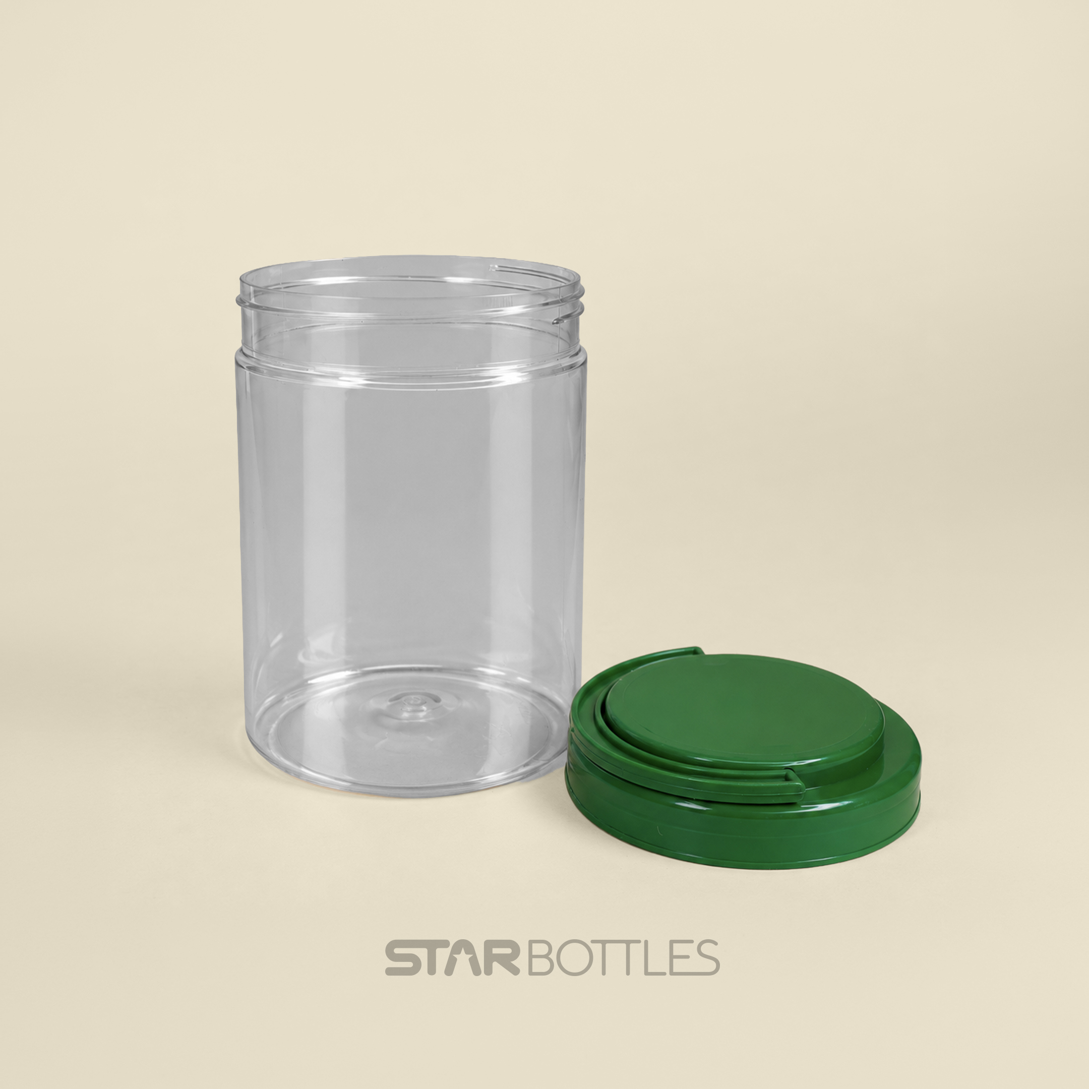 DP - 1000 ML R/N CYL POP ECO PET Jar 75 GM 100 MM 61/B 2