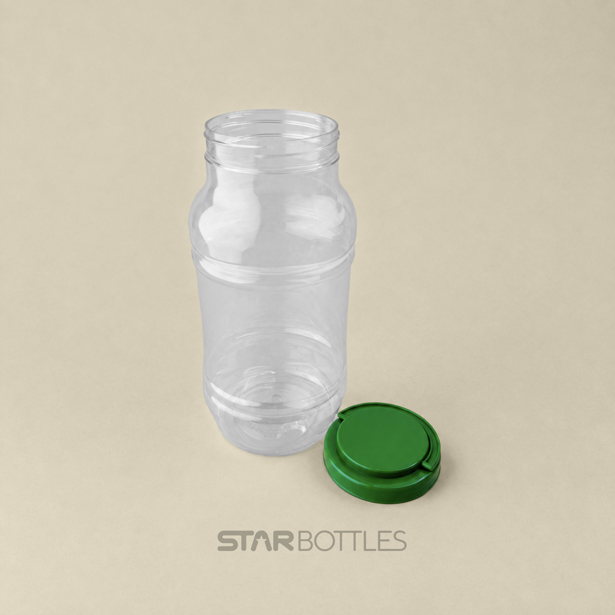 DP - 3 LTR Round NAT ECO 85 GM PET Jar 36/B 2