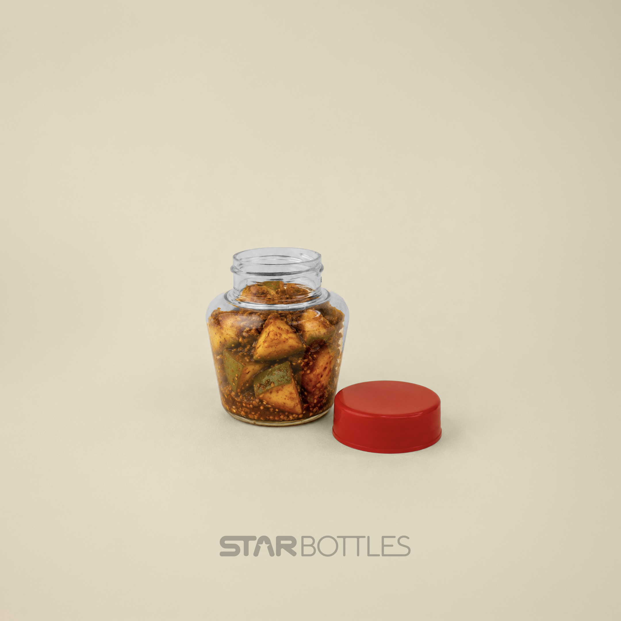 DP - 100 ML Apple N ECO 10 GM PET Jar 340 N 2