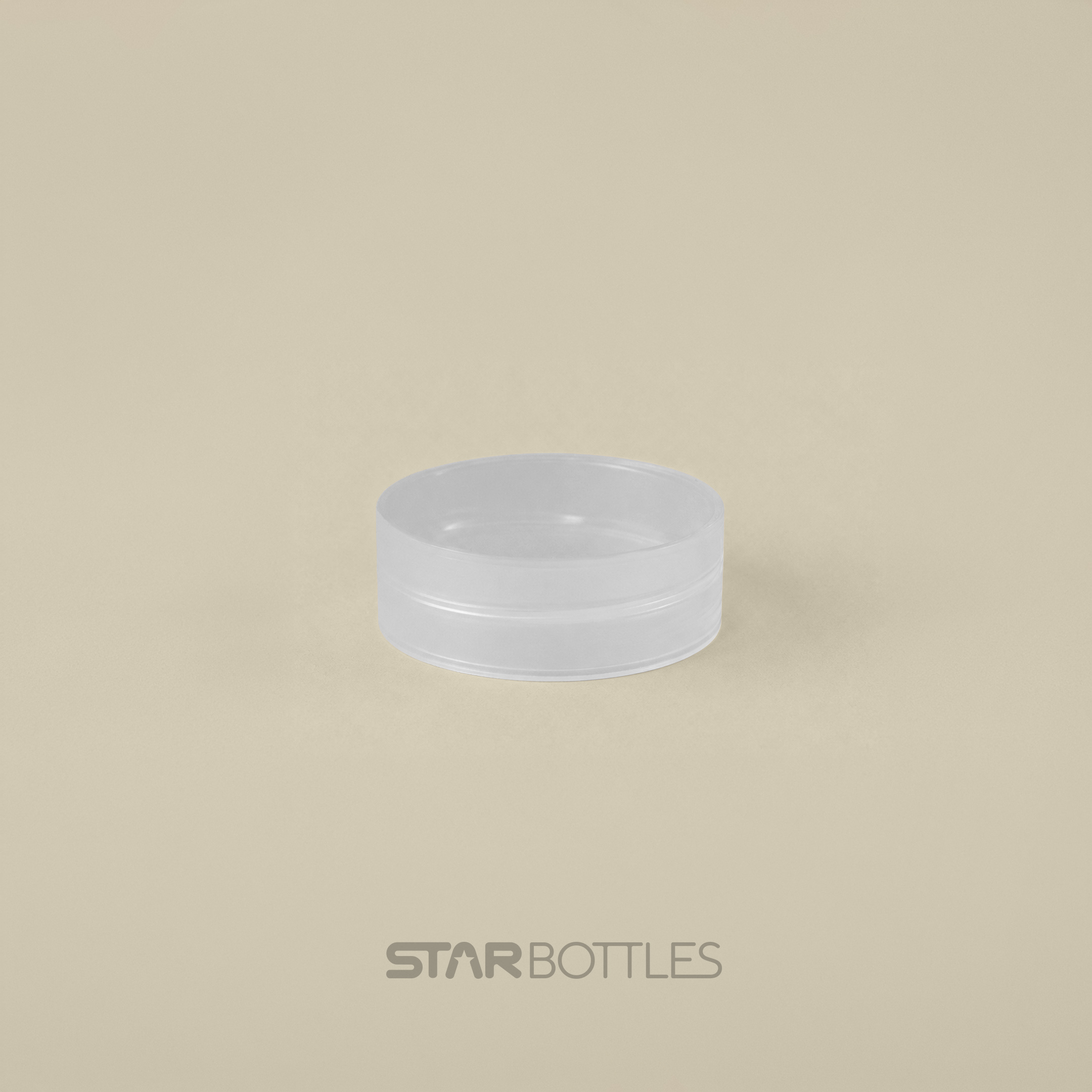 DP - 38 MM Cap Plain (Mangalam) Clear 2
