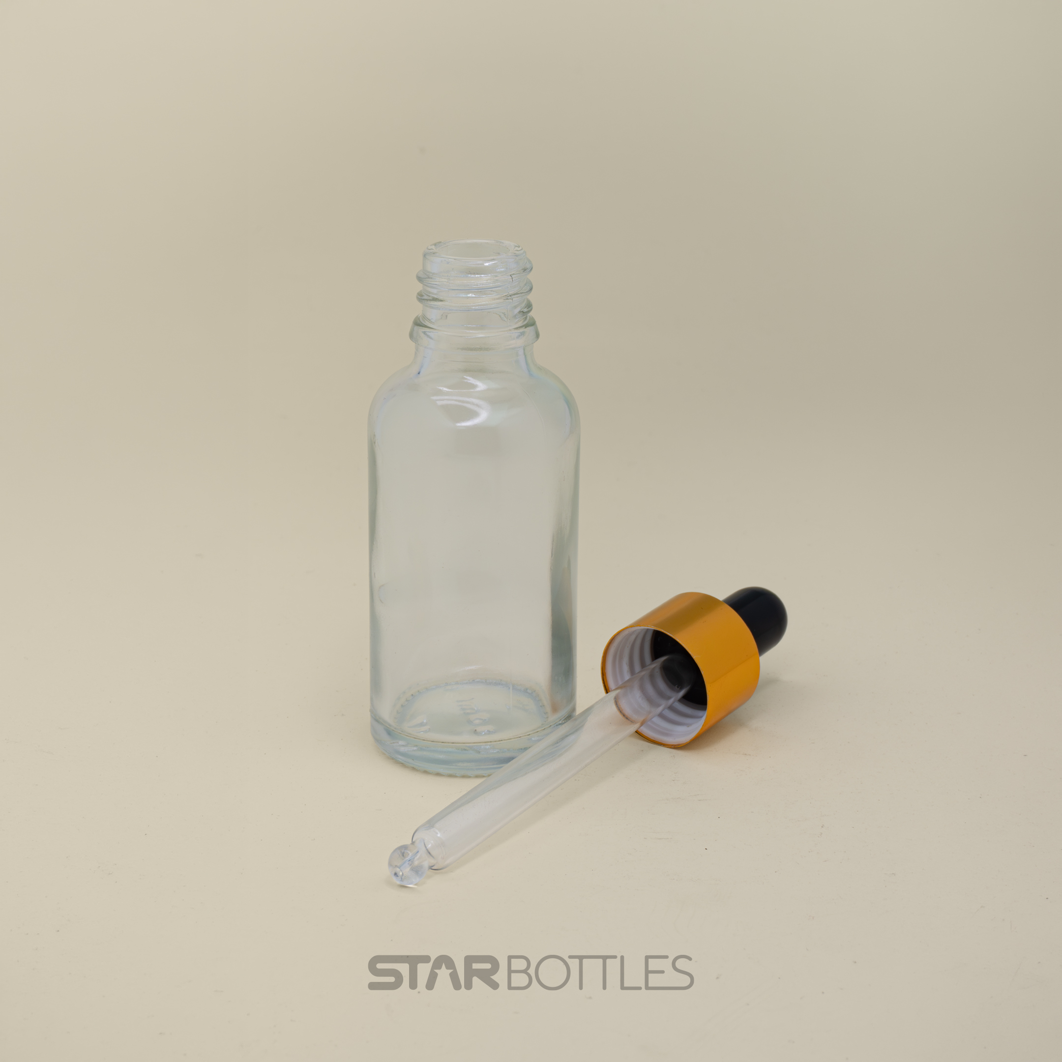 30 ml Glass bottle clear 2