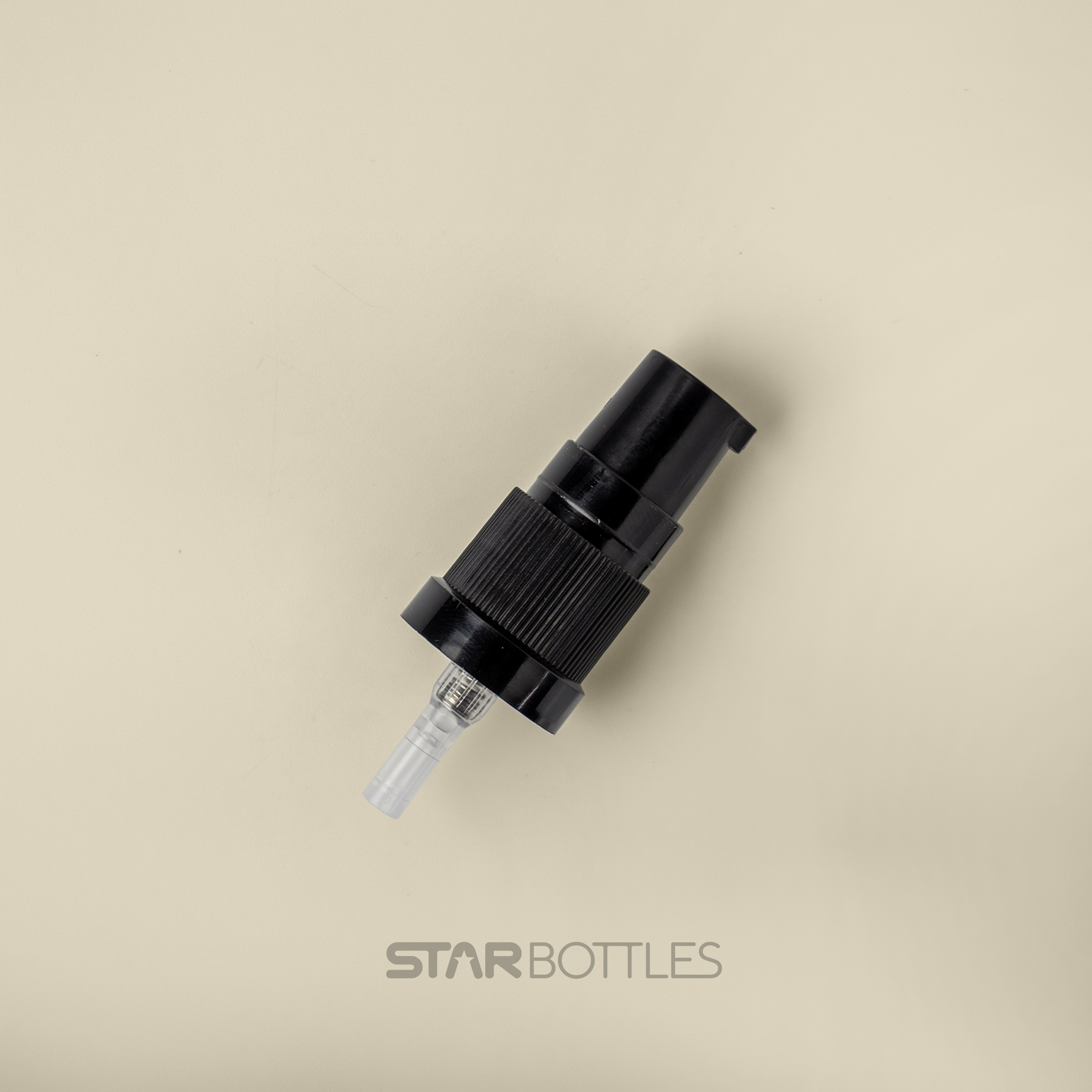 18 MM Serum pump black with over cap 2